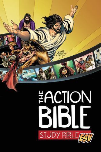 The Action Bible Study Bible ESV (Hardcover) by Cook, David C