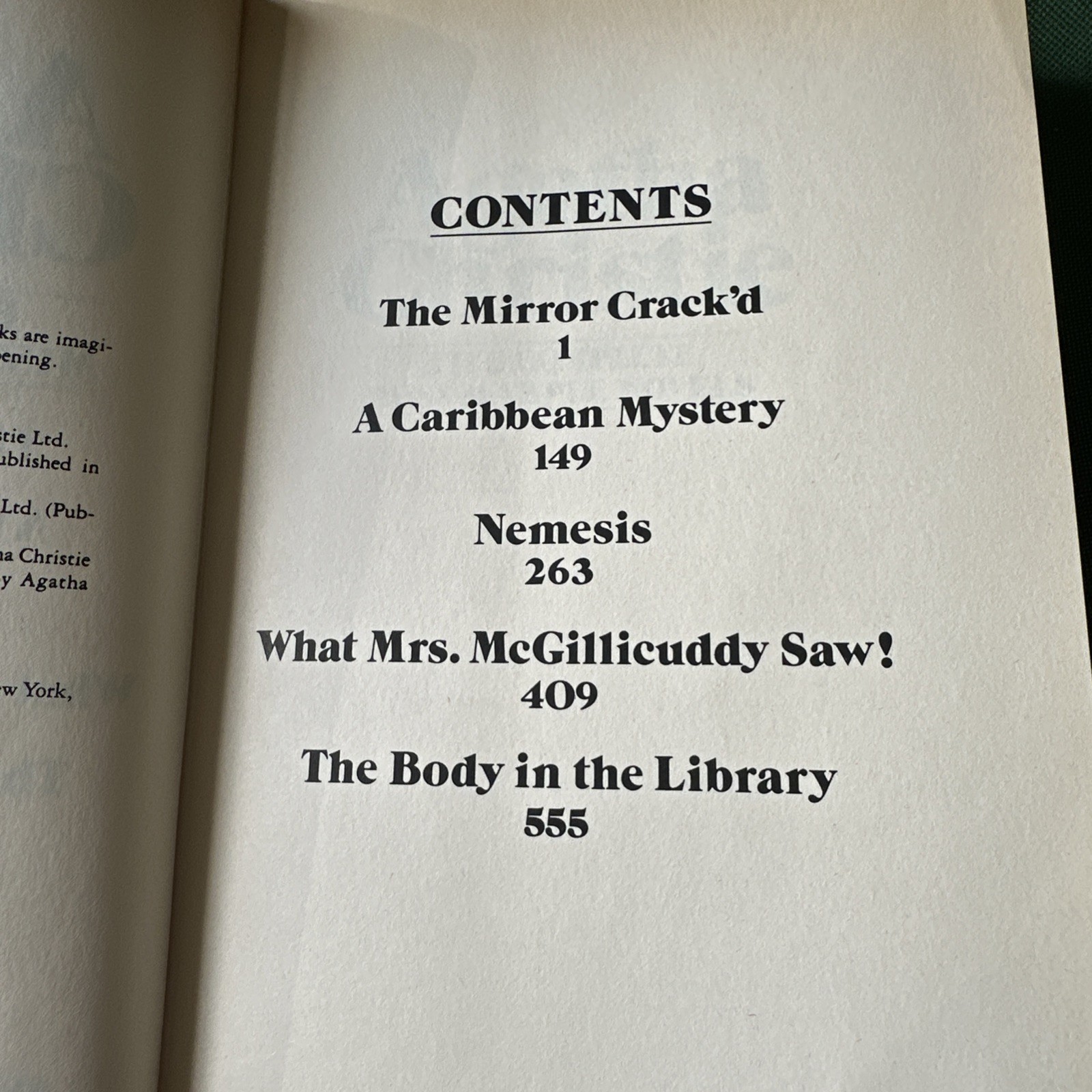 Agatha Christie 5 Complete Miss MarpleNovels HC DJ Avenel Omnibus Good