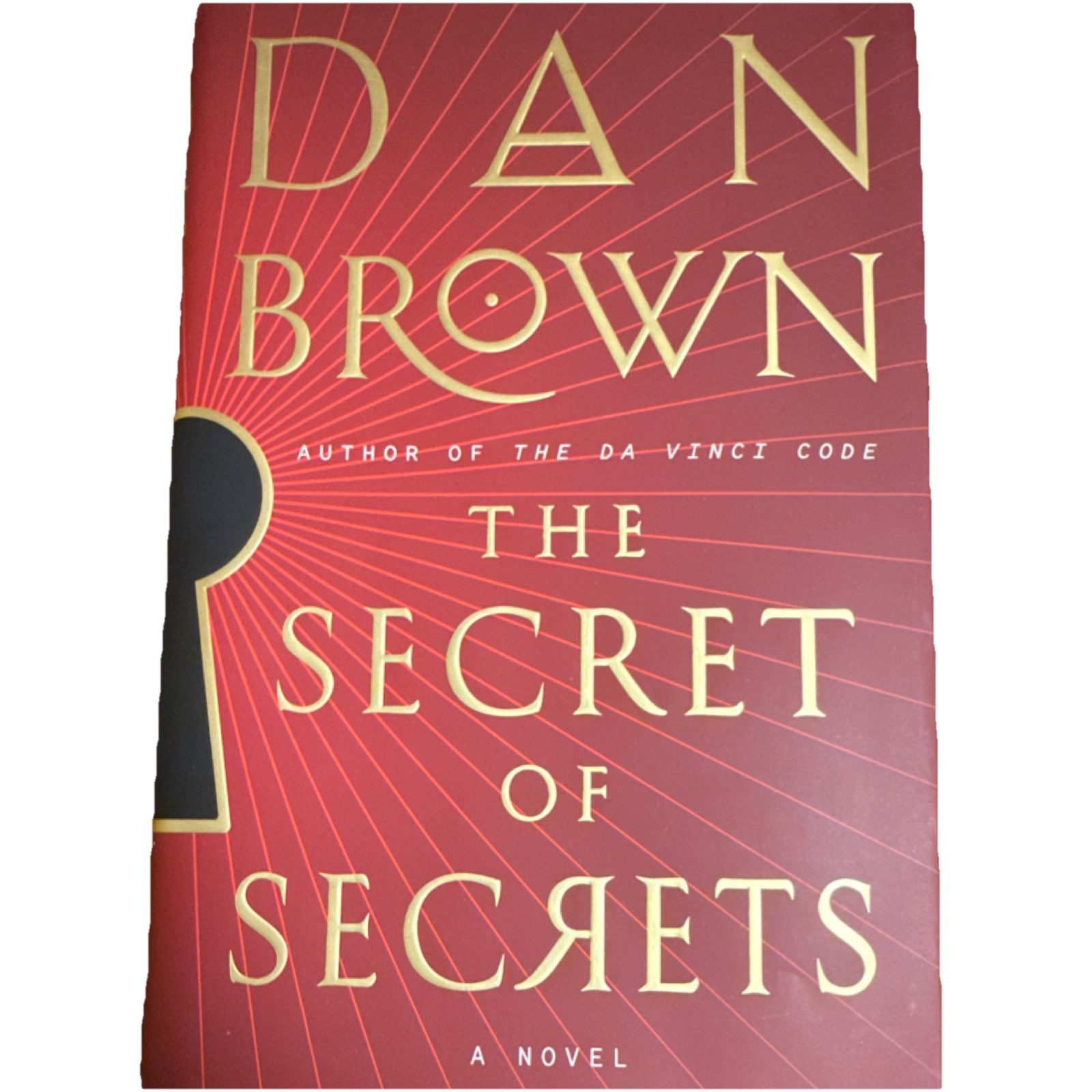 Book Dan Brown The Secret of Secrets Hardcover Doubleday 2025 Robert Langdon DJ