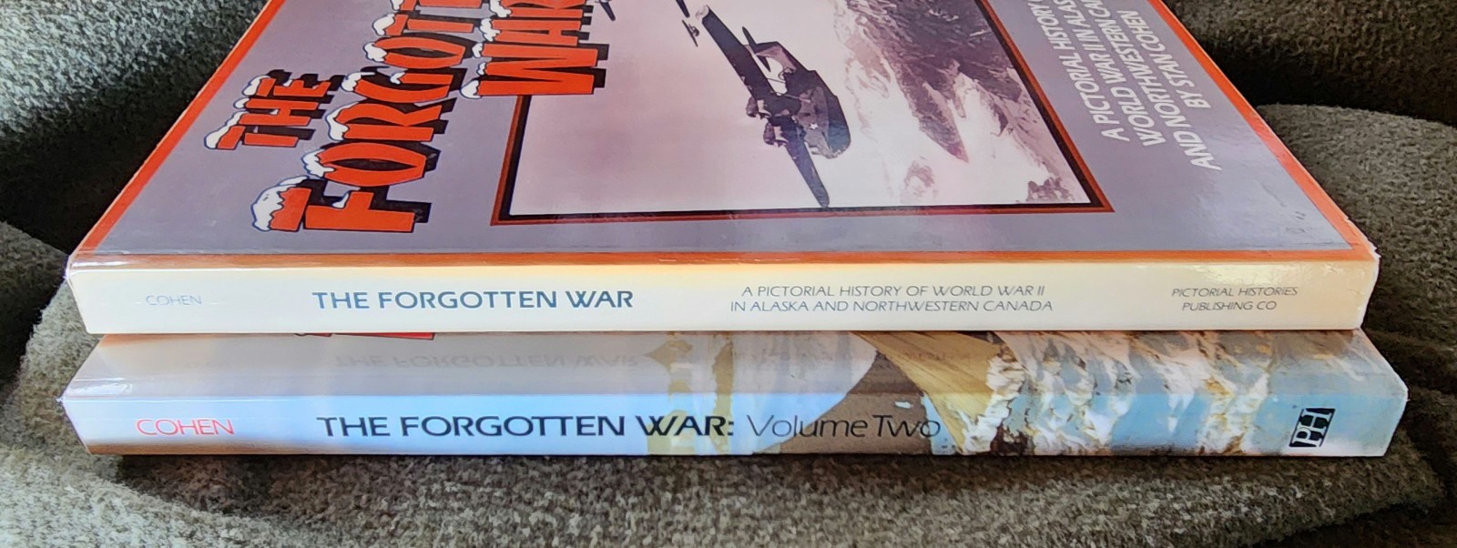 WW2 in Alaska & Canada – The Forgotten War Books 1 (1981) & 2 (1989) Stan Cohen