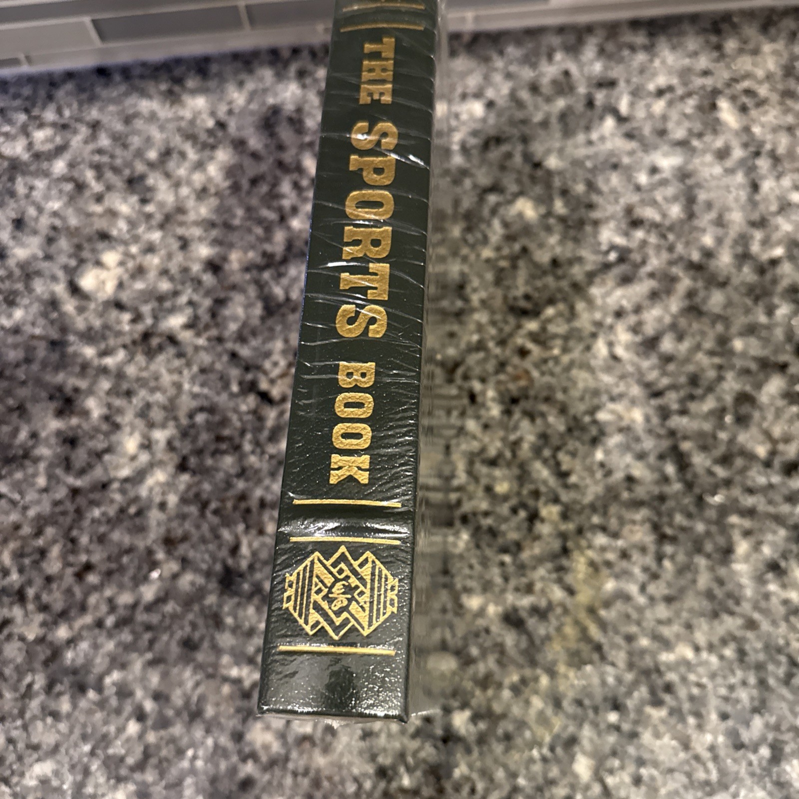 Easton Press THE SPORTS BOOK GAMES RULES TACTICS TECHNIQUES Leather Gold SEALED