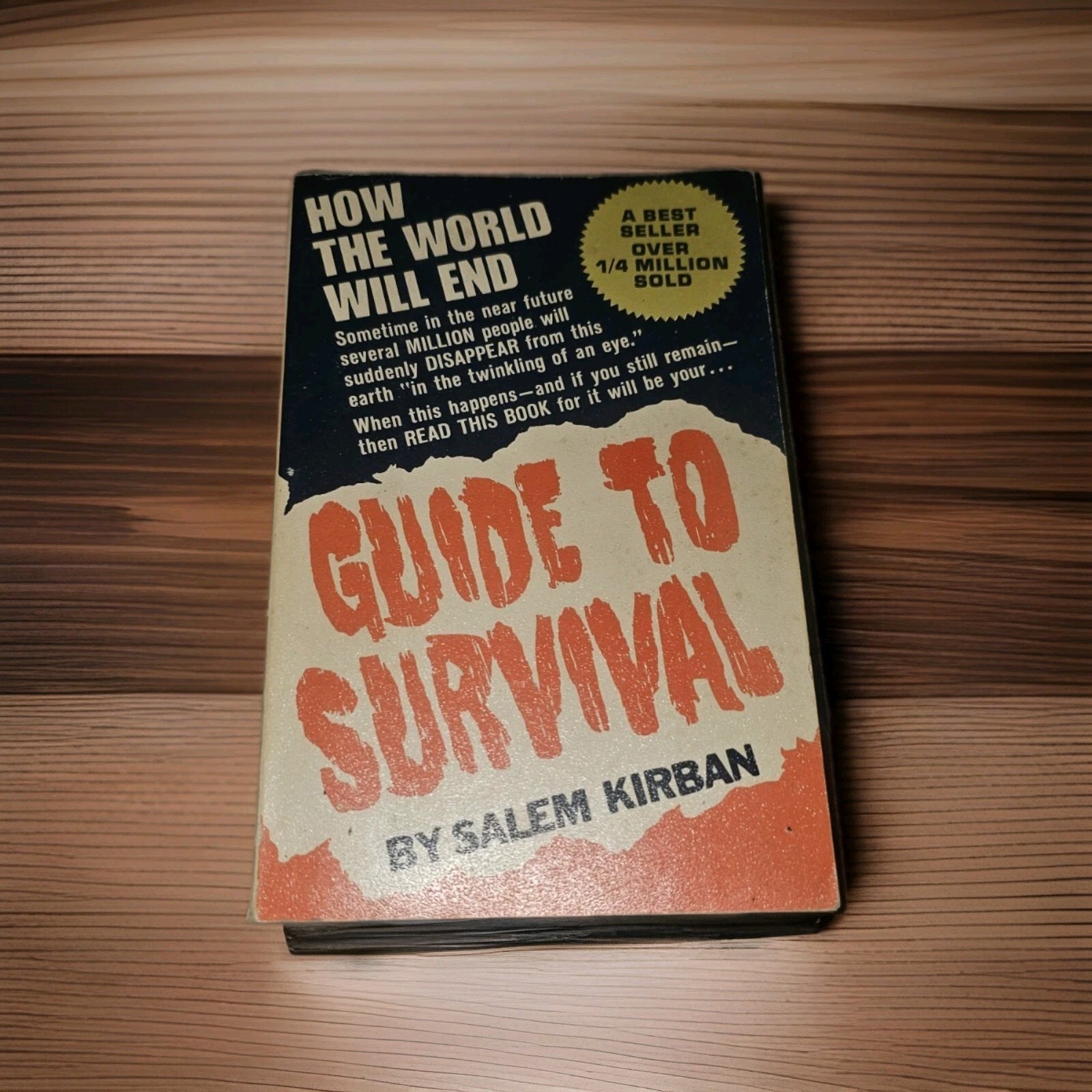 Guide To Survival 1972 Salem Kirban Tydale House Pub Damage Paperback Soffcover