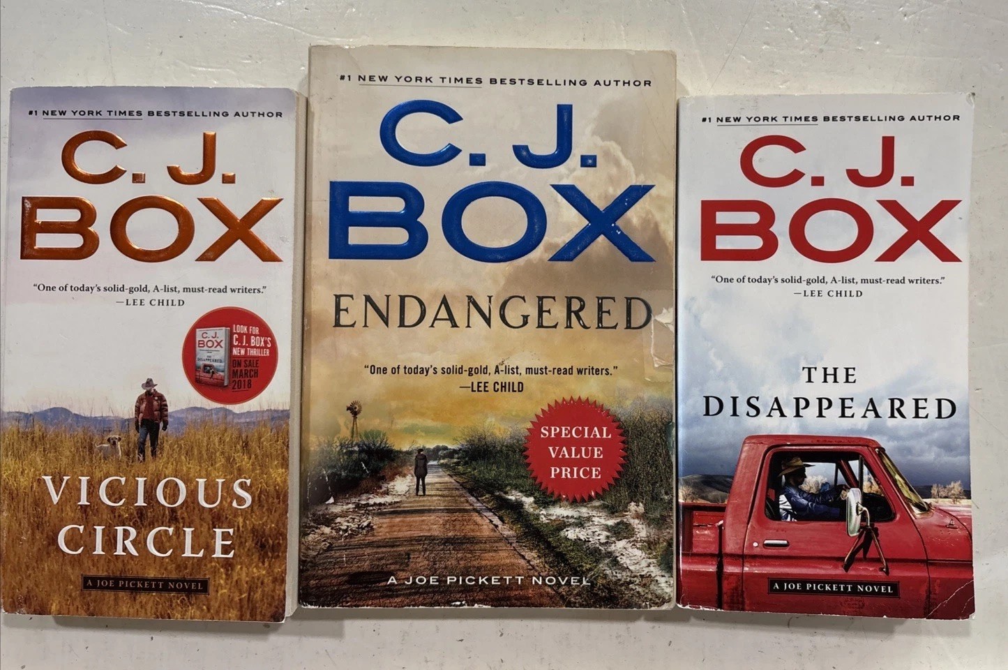 25 Book Lot Complete JOE PICKETT “Game Warden” Series Books 1-25 CJ BOX PB Set