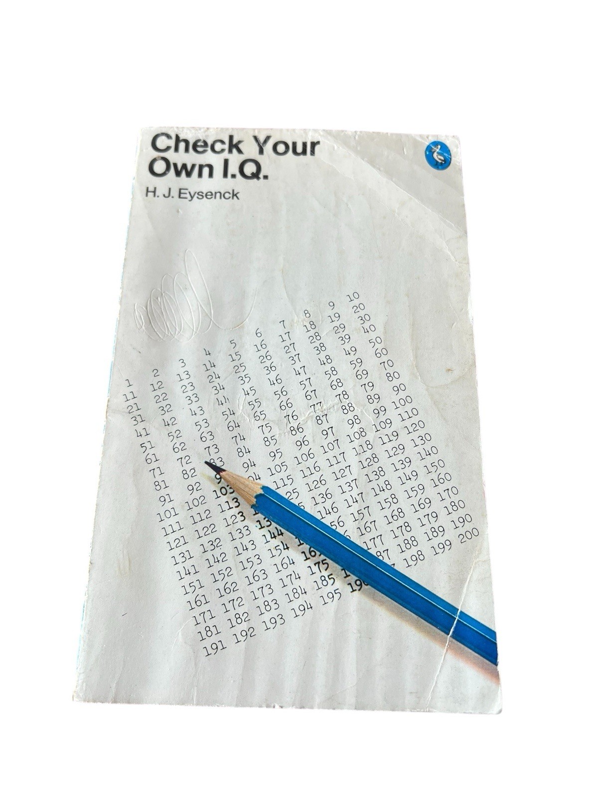 Check Your Own I. Q. by Hans J. Eysenck (1962, Uk- a Format Paperback)