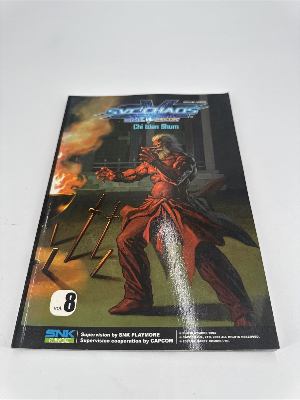 SNK Vs. Capcom SVC Chaos Vol. 8 By Chi Wan Shum, 2003, Comics Trade Paperback