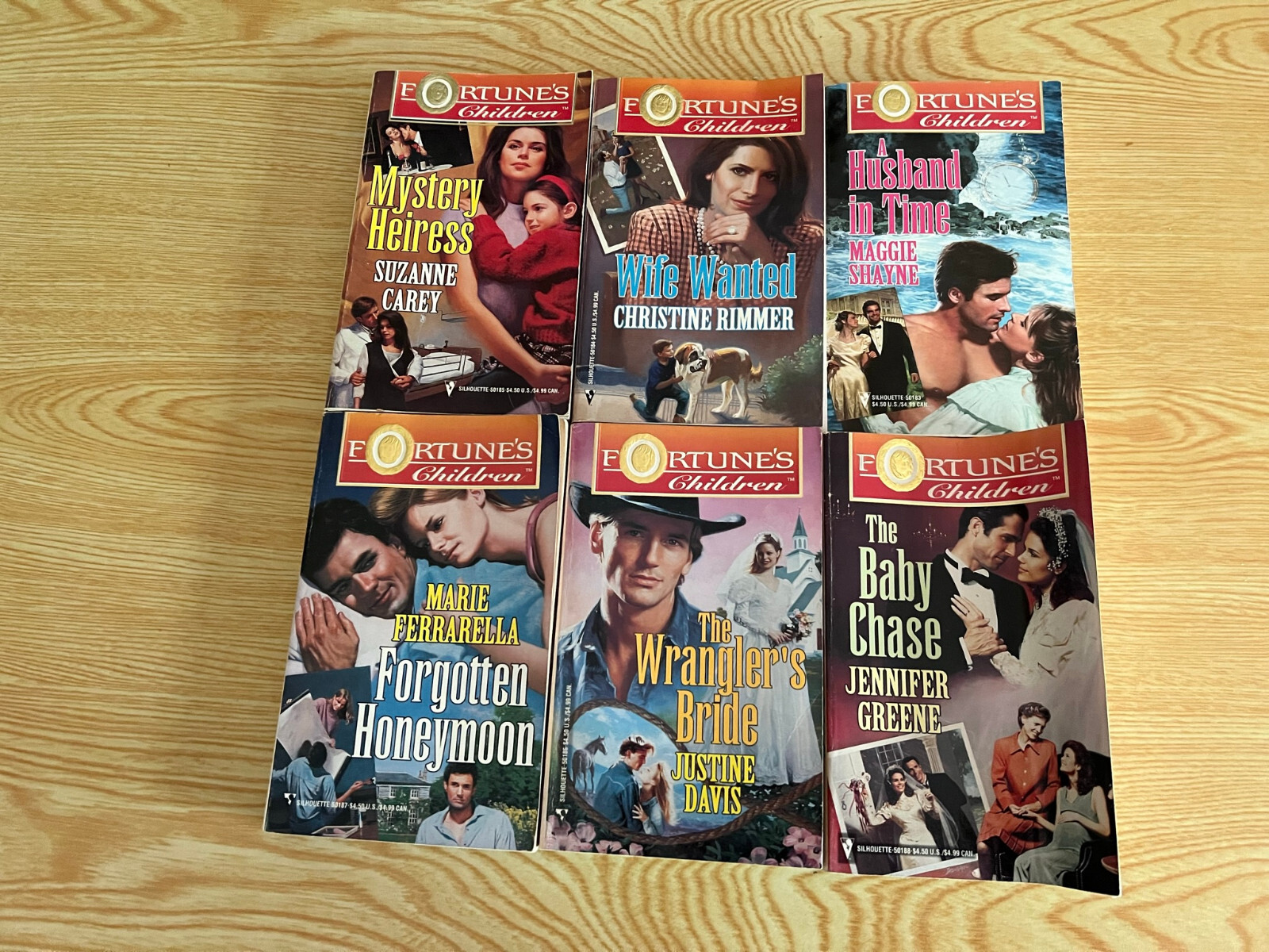Lot Of 6 Fortune’s Children – Harlequin Romance