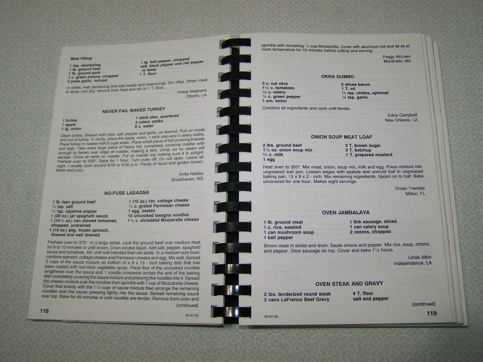 Global Maritime Ministries Cookbook New Orleans Louisiana 2000 400 pages