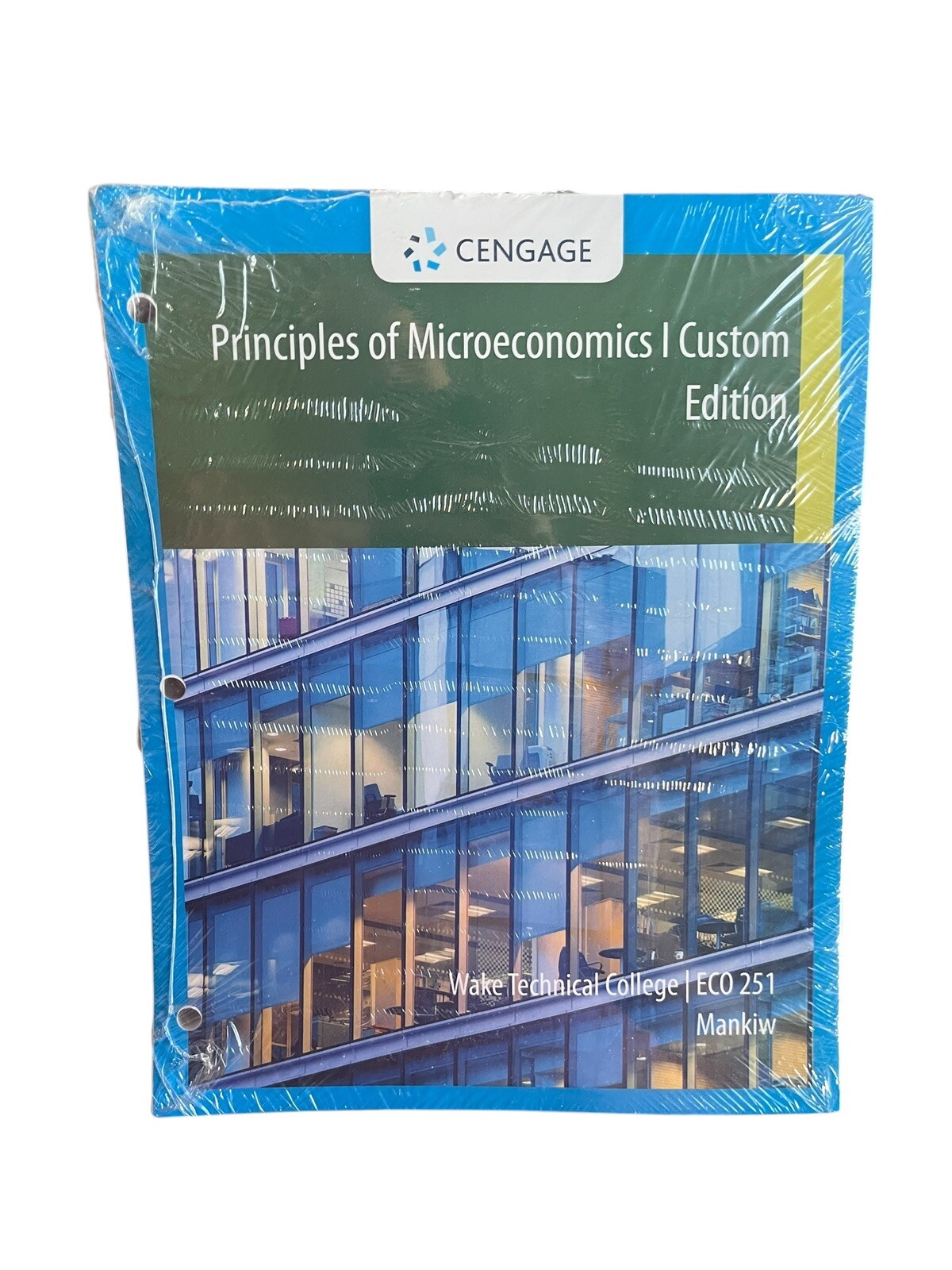 Principles Of Microeconomics Custom Edition ECO 251 – Loose Leaf – NEW