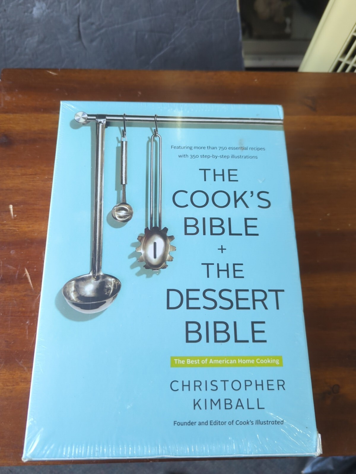 The Cooks Bible & Dessert Bible Cookbook Set New Sealed Christopher Kimball Book