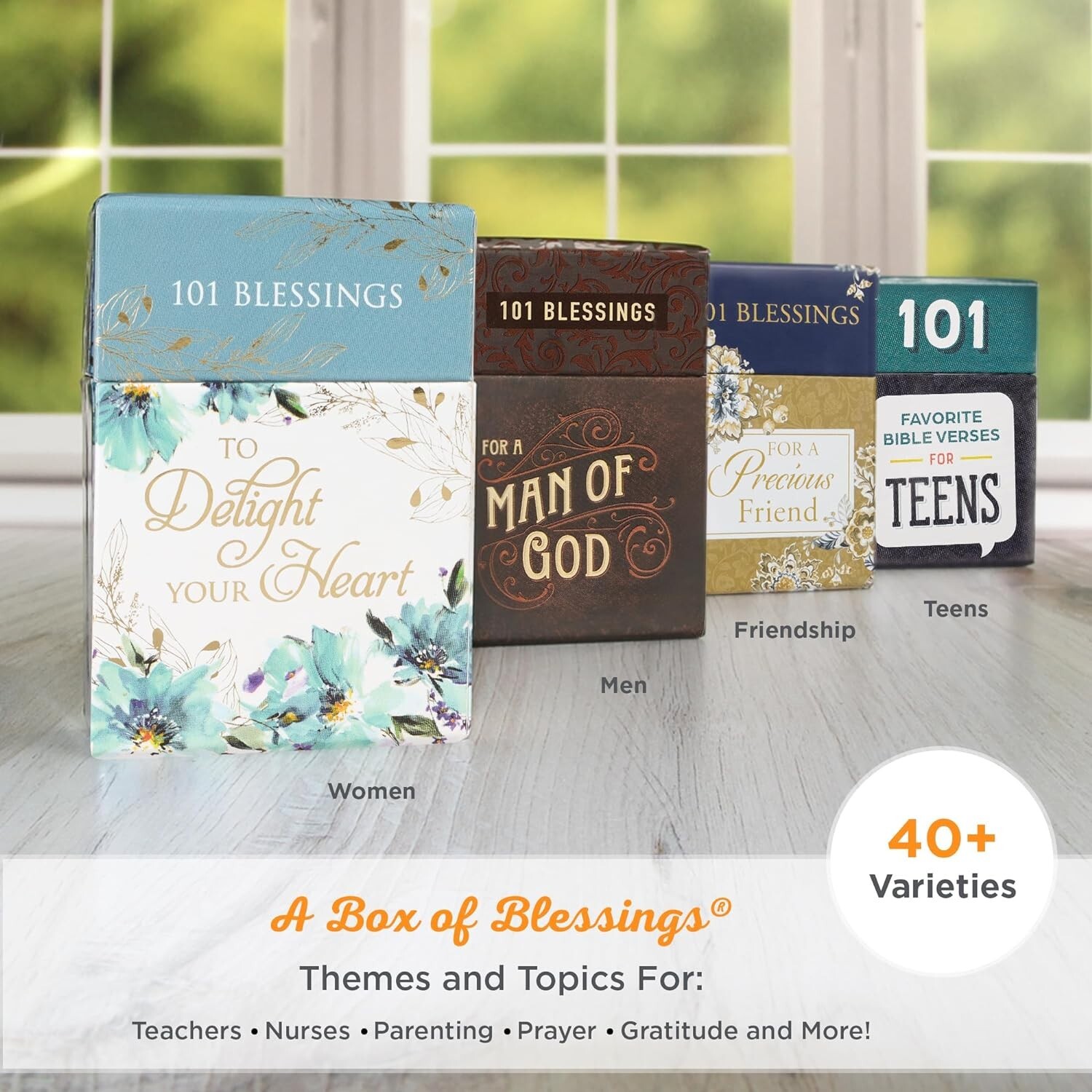101 Bible Promises for Your Every Need, Inspirational Scripture Cards to Keep…