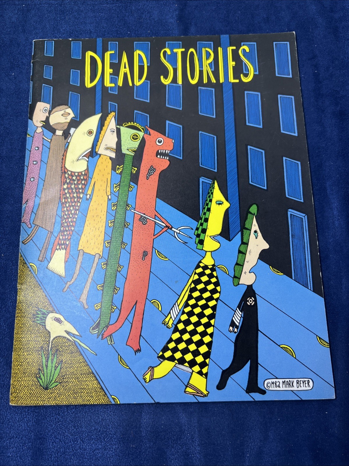 DEAD STORIES Mark Beyer 1982 First Printing Lim. Ed of 2000 LOT Z-489