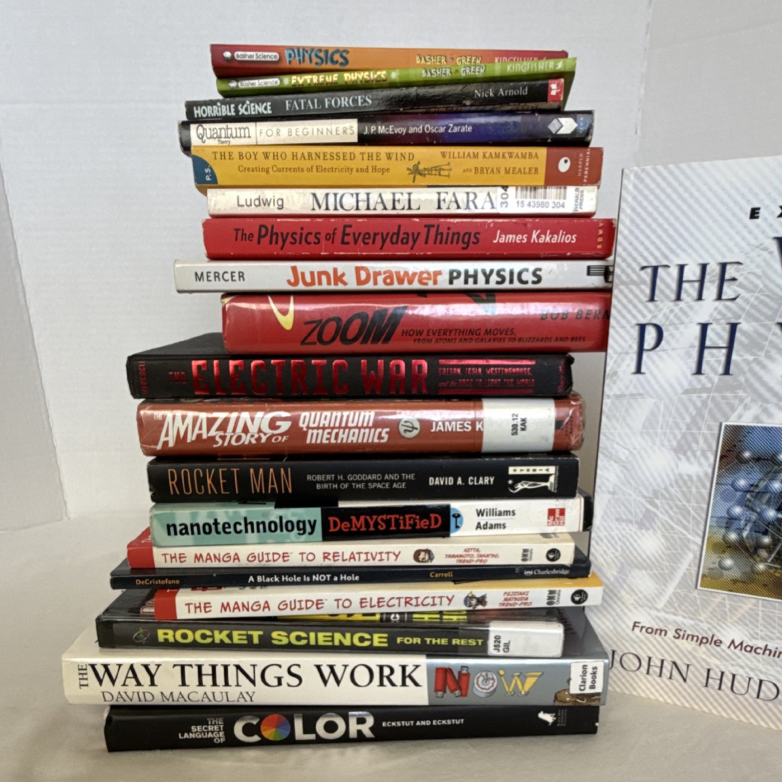 Set of 20 Books For Guest Hollow High School Conceptual Physics Course