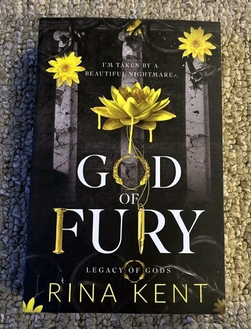 God of Fury: Special Edition Print – Legacy of Gods – Book 5 by Rina Kent – NEW