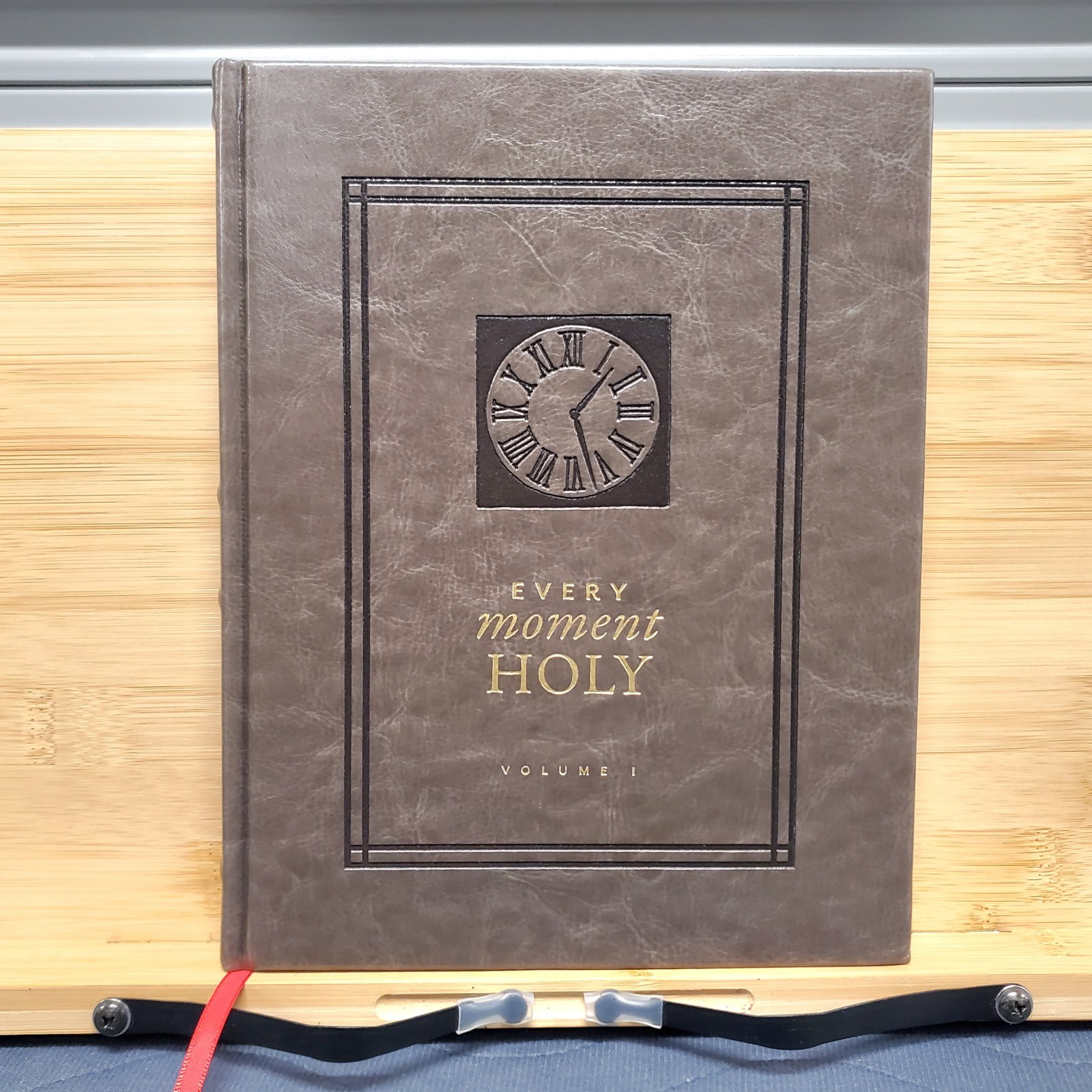 Every Moment Holy Volume 1 Liturgies & Prayers Douglas McKelv Leather Luxe Gilt
