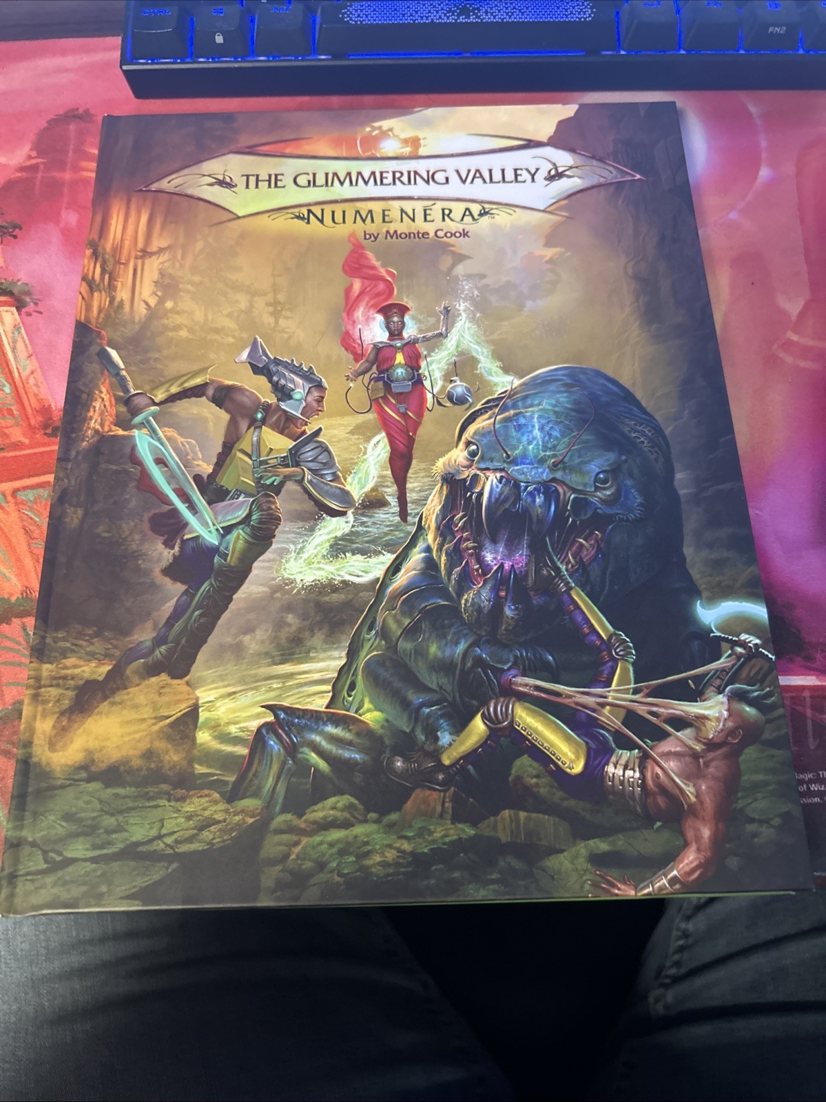Numenera RPG The Glimmering Valley Sourcebook Monte Cook Games MKG361 HC 2023