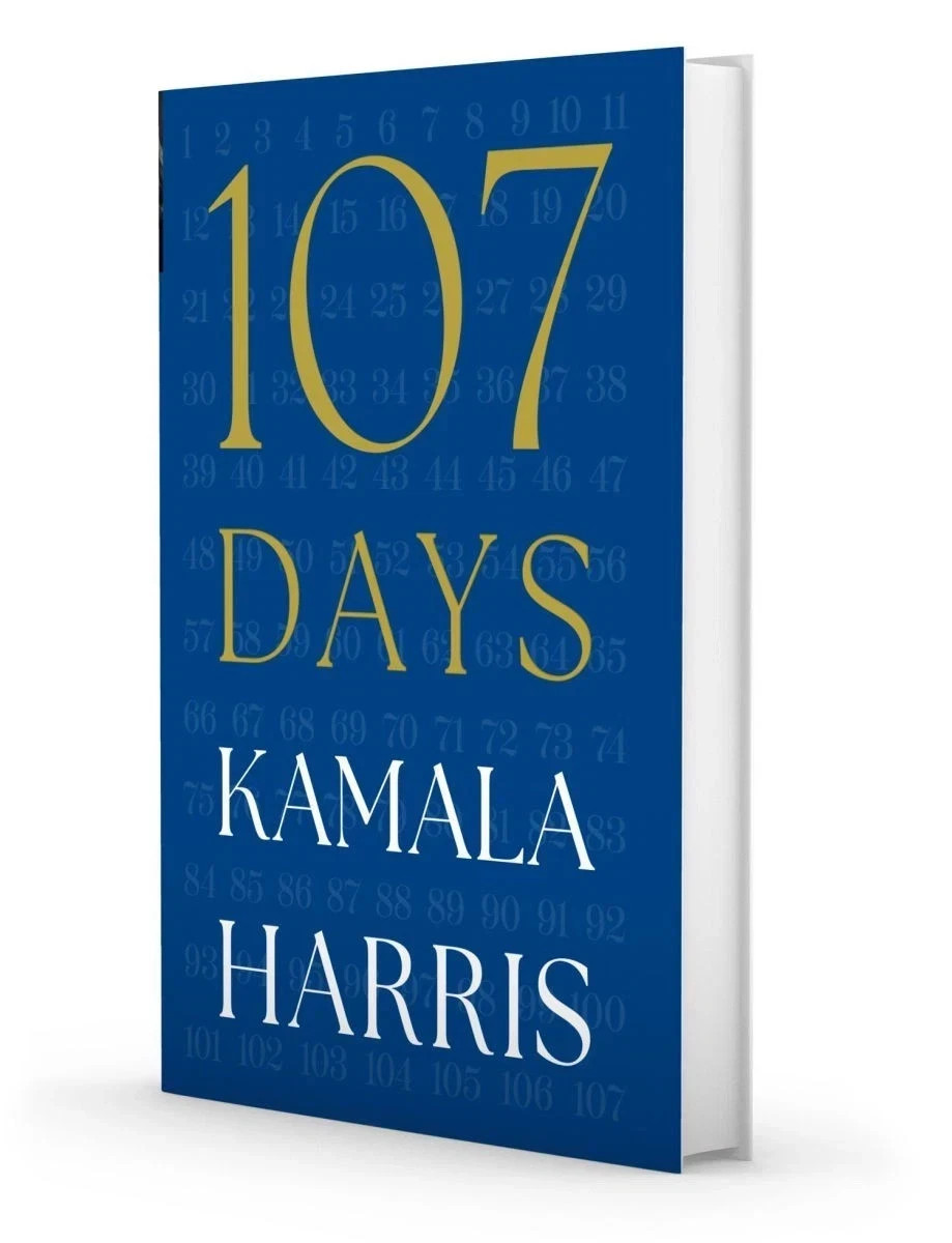 Kamala Harris Vice President Signed BOOK 107 Days Hardcover Autographed In-Hand