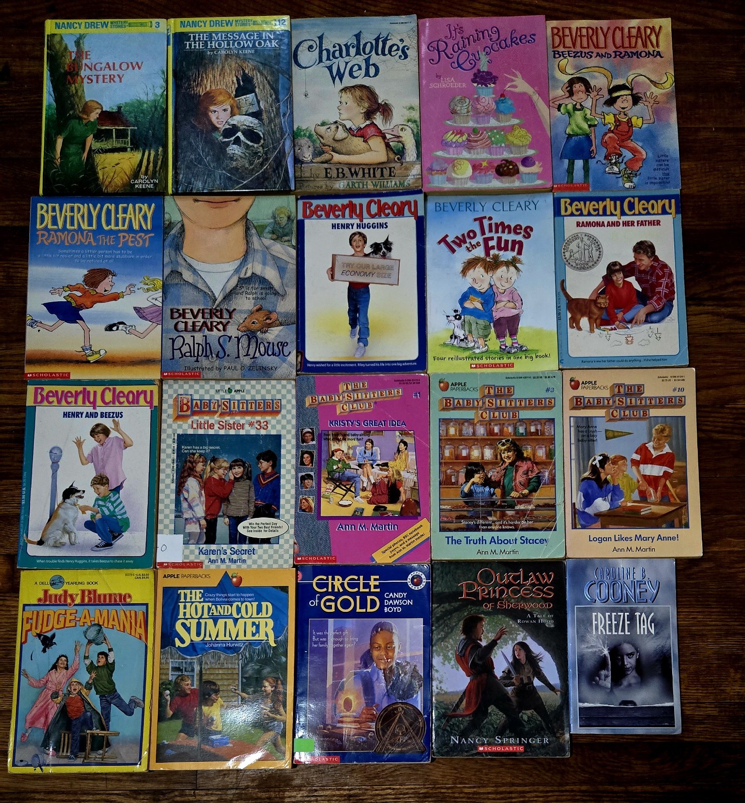 4th 5th Grade 20 Chapter Books Teacher Classroom Library Set Homeschool FB584