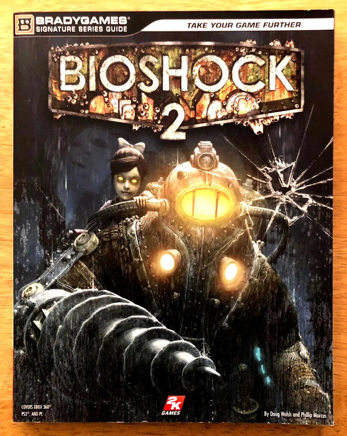 BIOSHOCK 2: BRADYGAMES GAME GUIDE (2010) PC/PS3/XBOX 360—LIKE NEW—272 PAGES