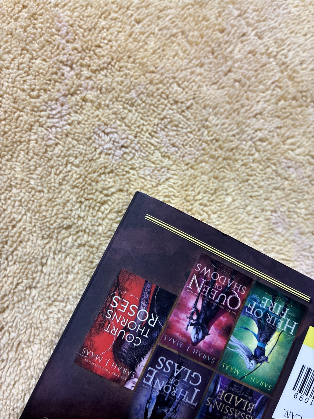 Crown of Midnight OOP Cover – Sarah J. Maas Paperback – 5th Printing
