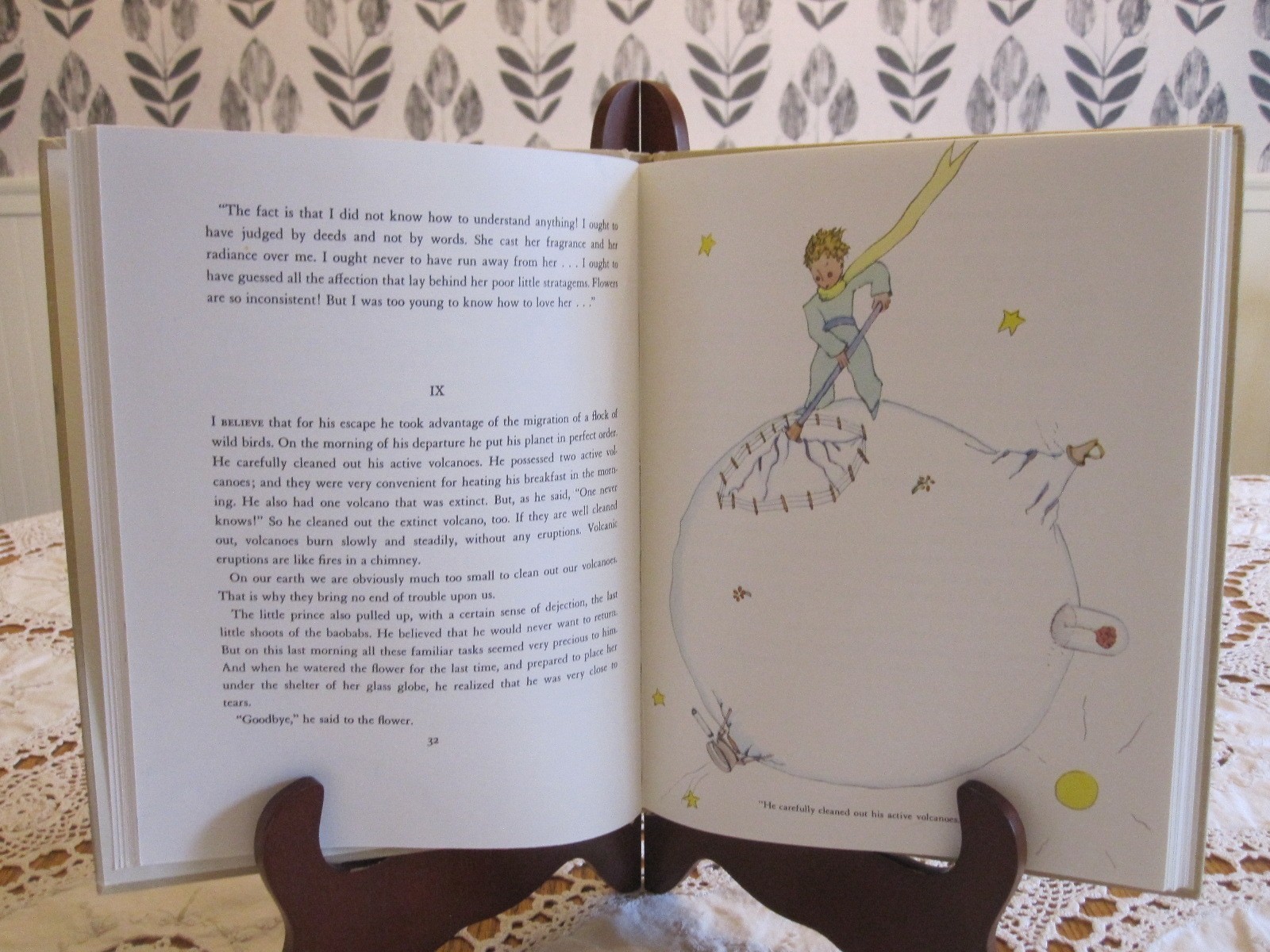 THE LITTLE PRINCE Antoine de Saint-Exupery 1943 Vintage HC