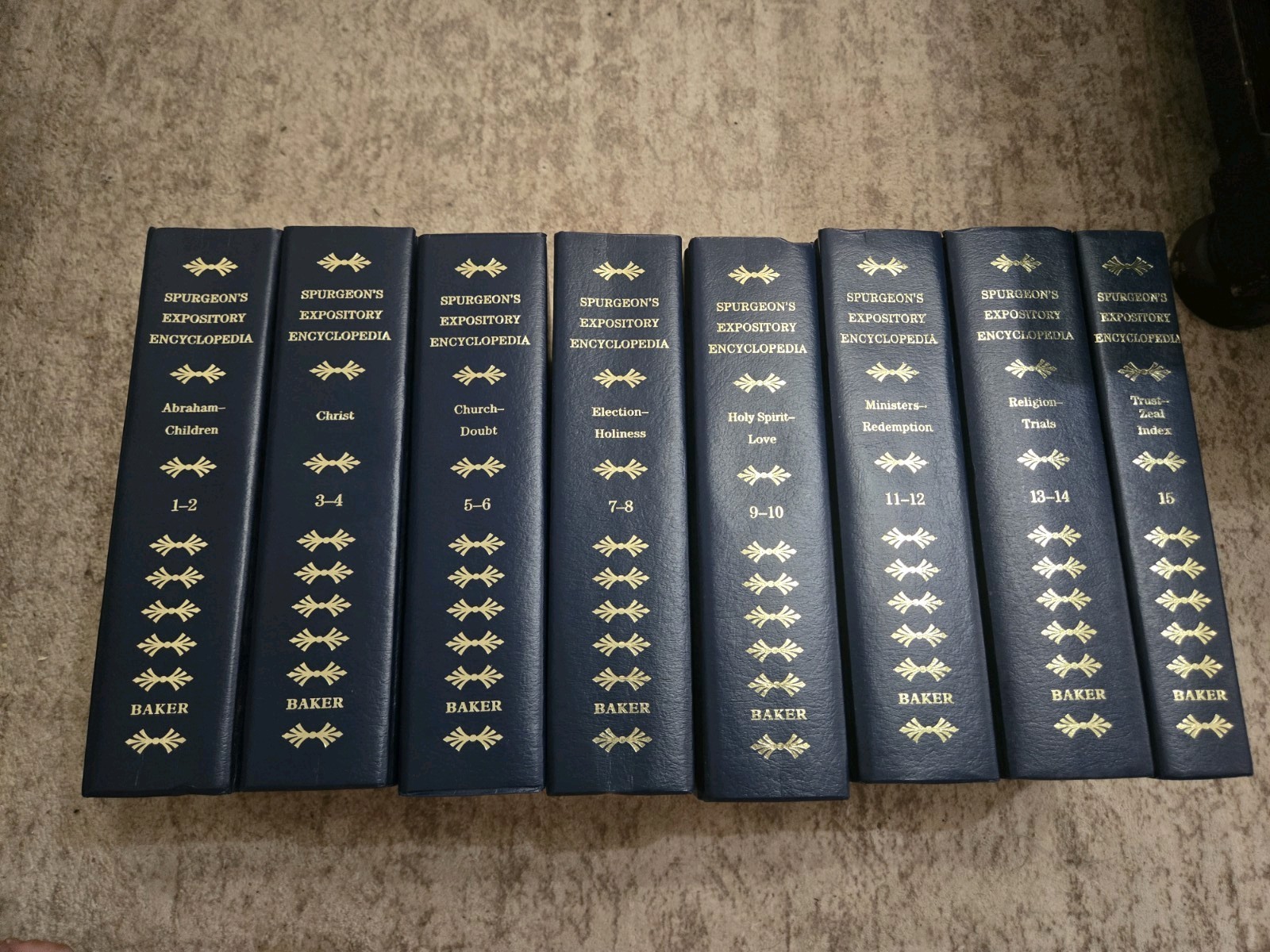 15 Volume Set Spurgeon’s Expository Encyclopedia Set Religion Bible Biblical