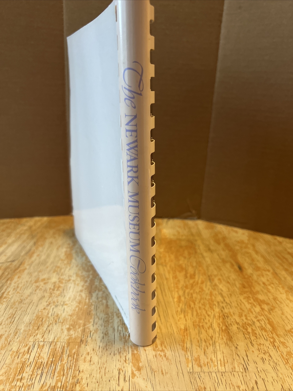 1983 The Newark Museum Cookbook New Jersey Spiral 174 Pages