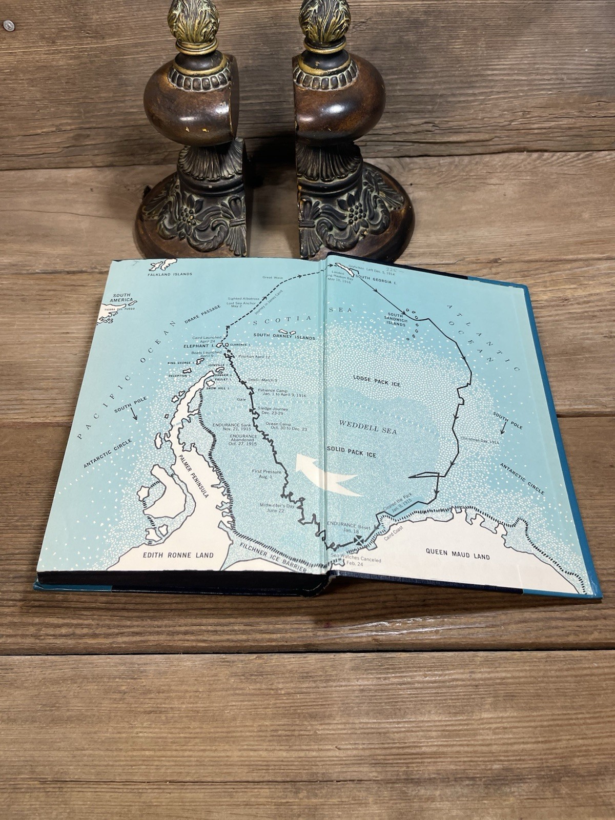 “Endurance” Shackleton’s Incredible Voyage, Alfred Lansing HC 1st Edition 1959