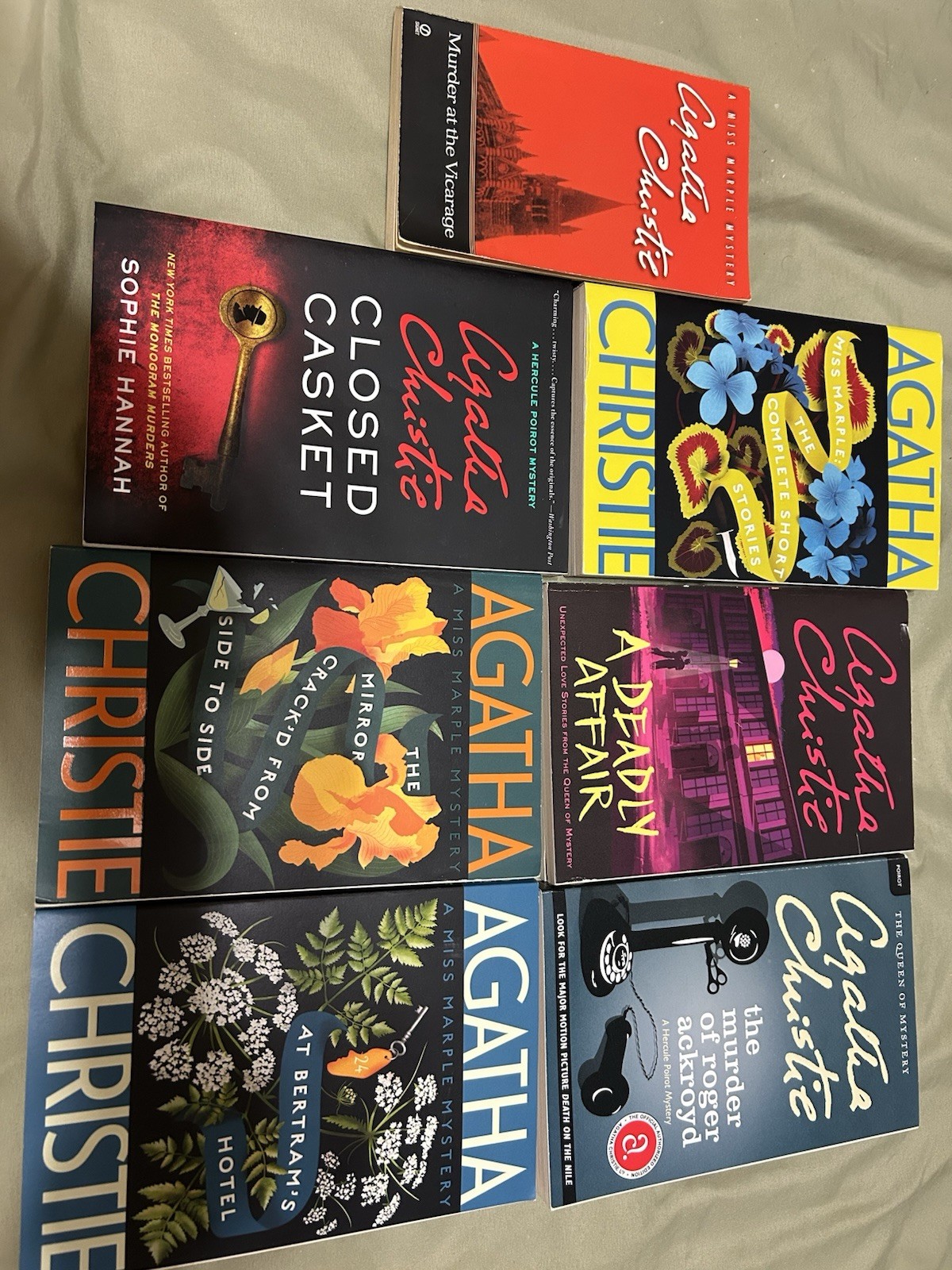 Agatha Christie, Seven Books.
