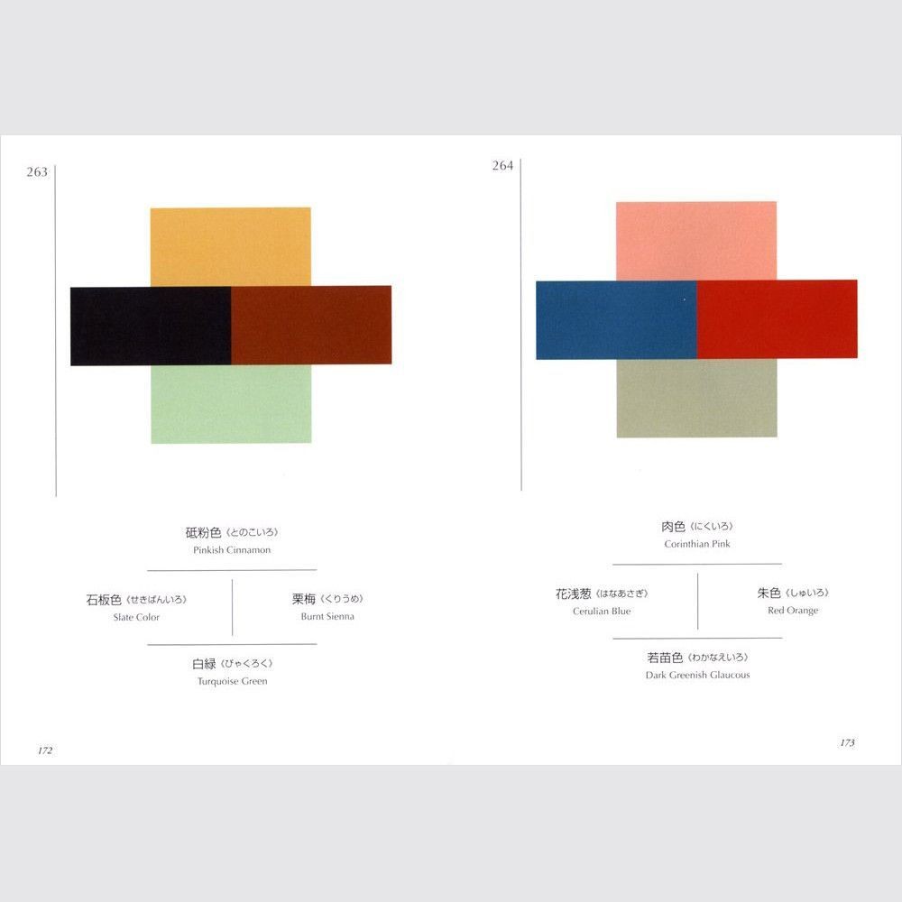 A Dictionary of Color Combinations Vol.1 & 2 Set Japanese Creative Color FS New