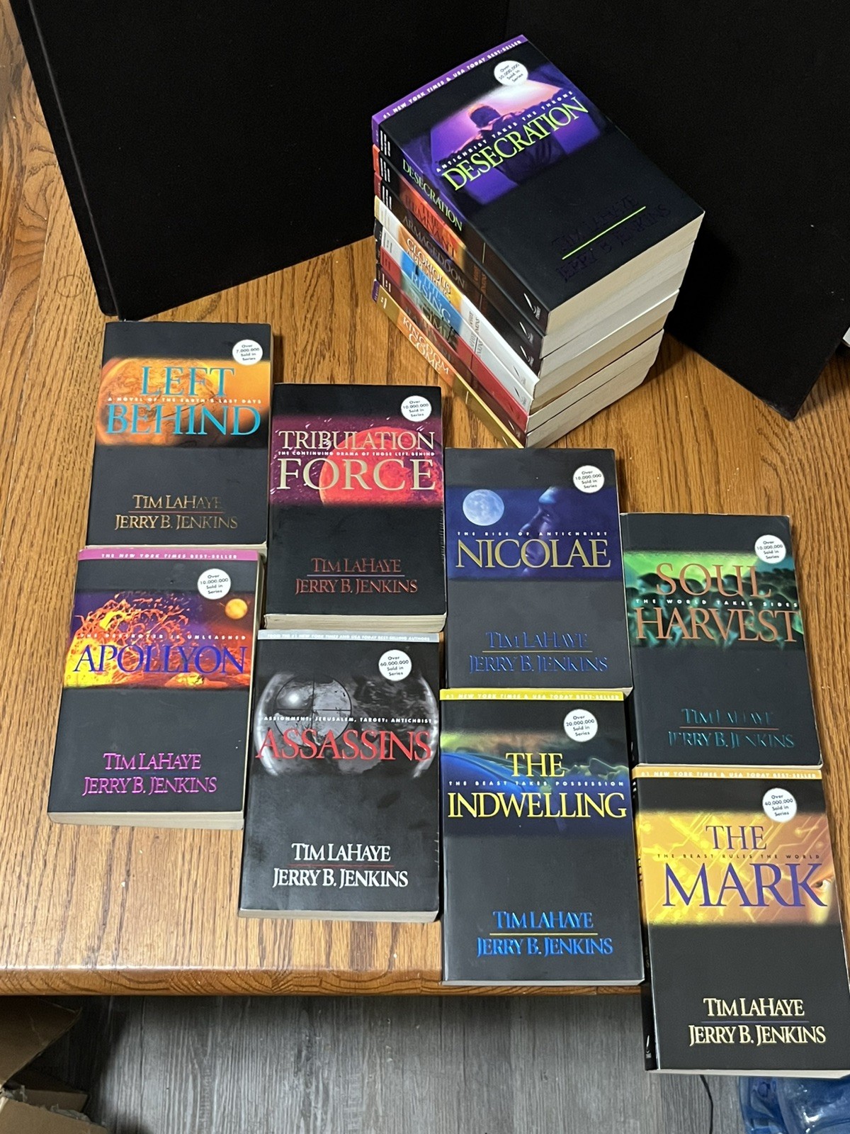 Left Behind Complete Series Paperback Books 1 – 16 Set LaHaye & Jenkins