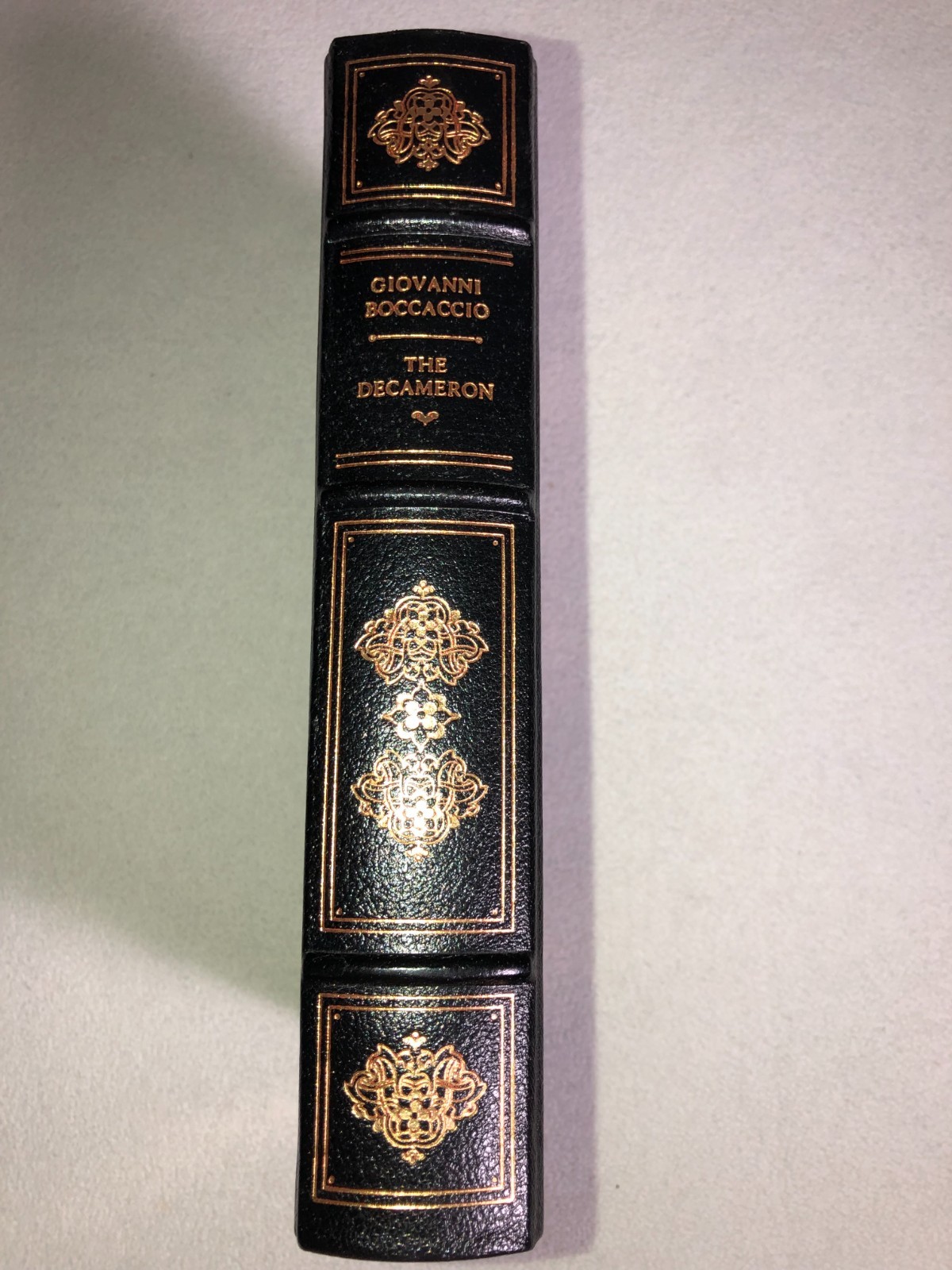 The Franklin Library Books Hardcover 1/4 Leather Gold Gild Most Unread Choose