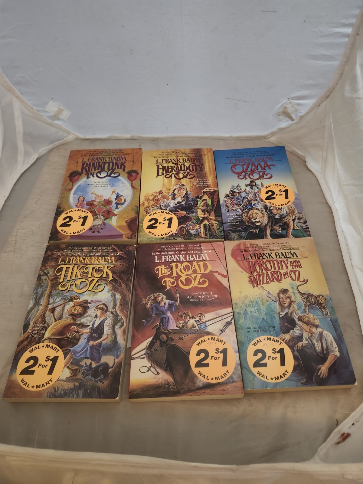 8x Oz Series Paperbacks L. Frank Baum Walmart Like New