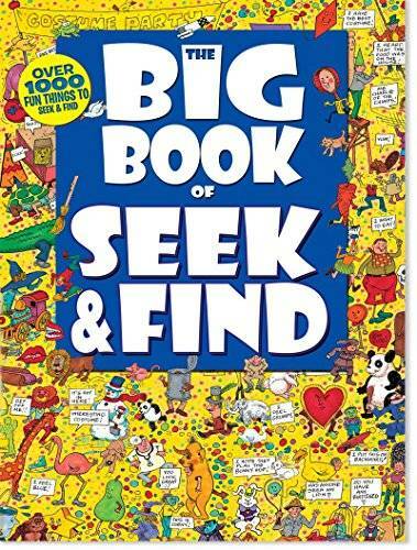Big Book of Seek & Find (Children’s Activity Book) – Paperback – GOOD