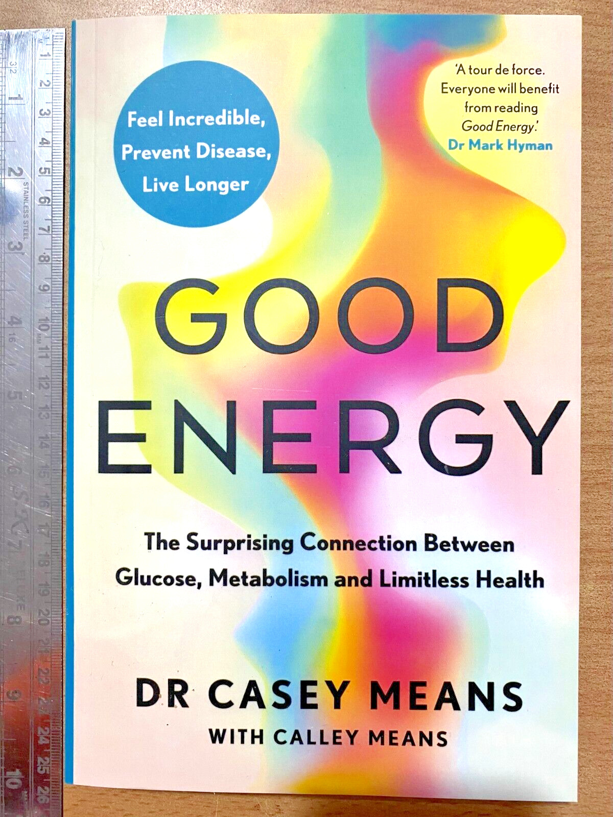 Good Energy by Dr. Casey Means NEW Paperback………..📝 magnetic bookmark