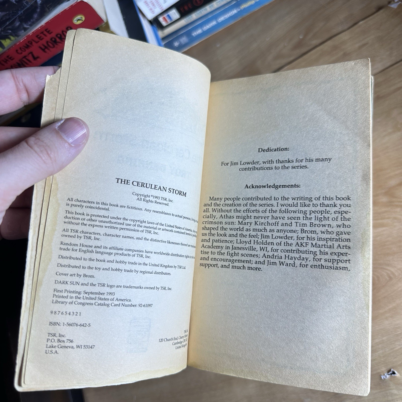Dark Sun Prism Pentad Complete Paperback Book Set Troy Denning D&D Fantasy