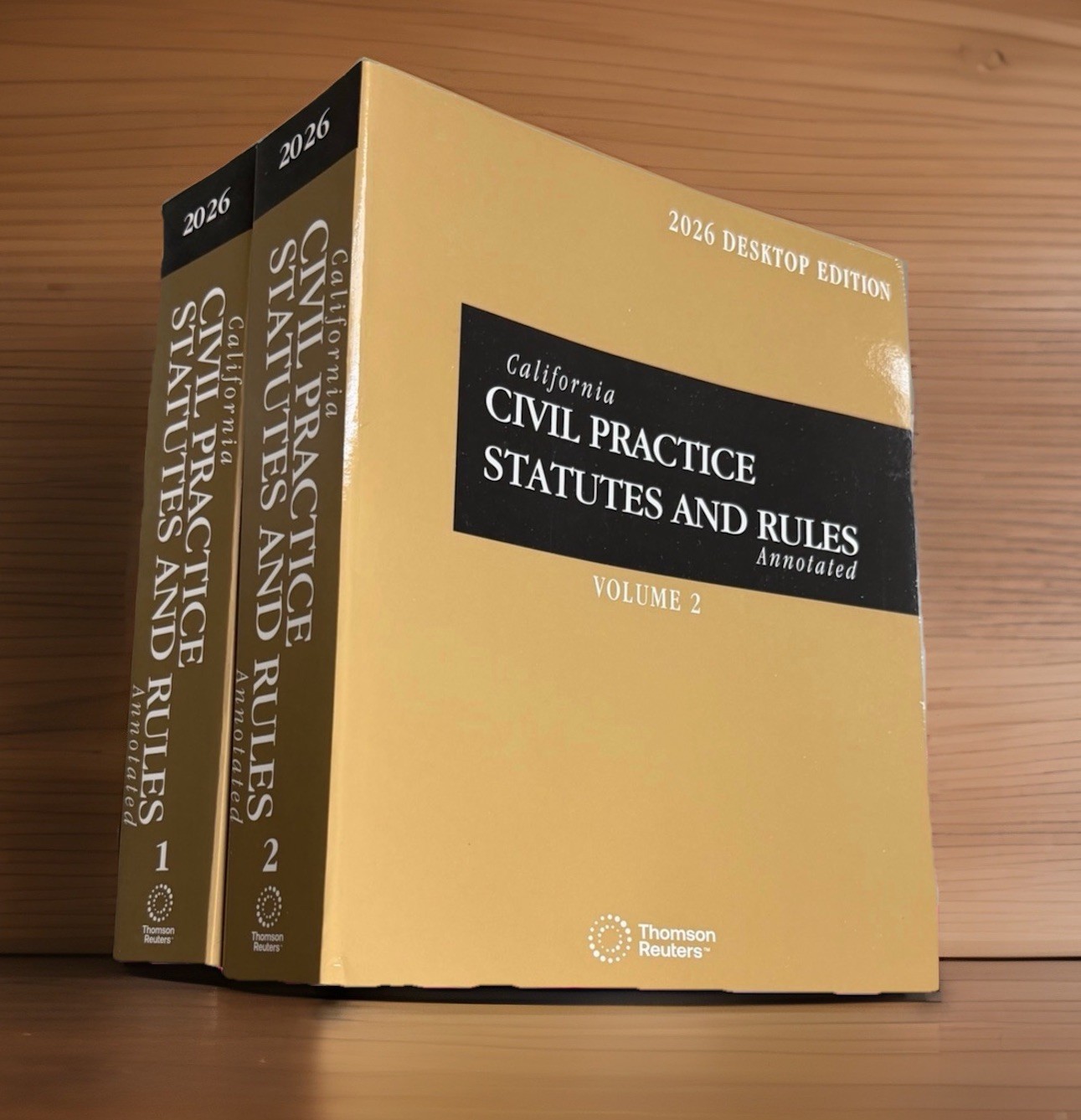 California Civil Practice Statutes & Rules Annotated Desktop Codes 2026 NEW