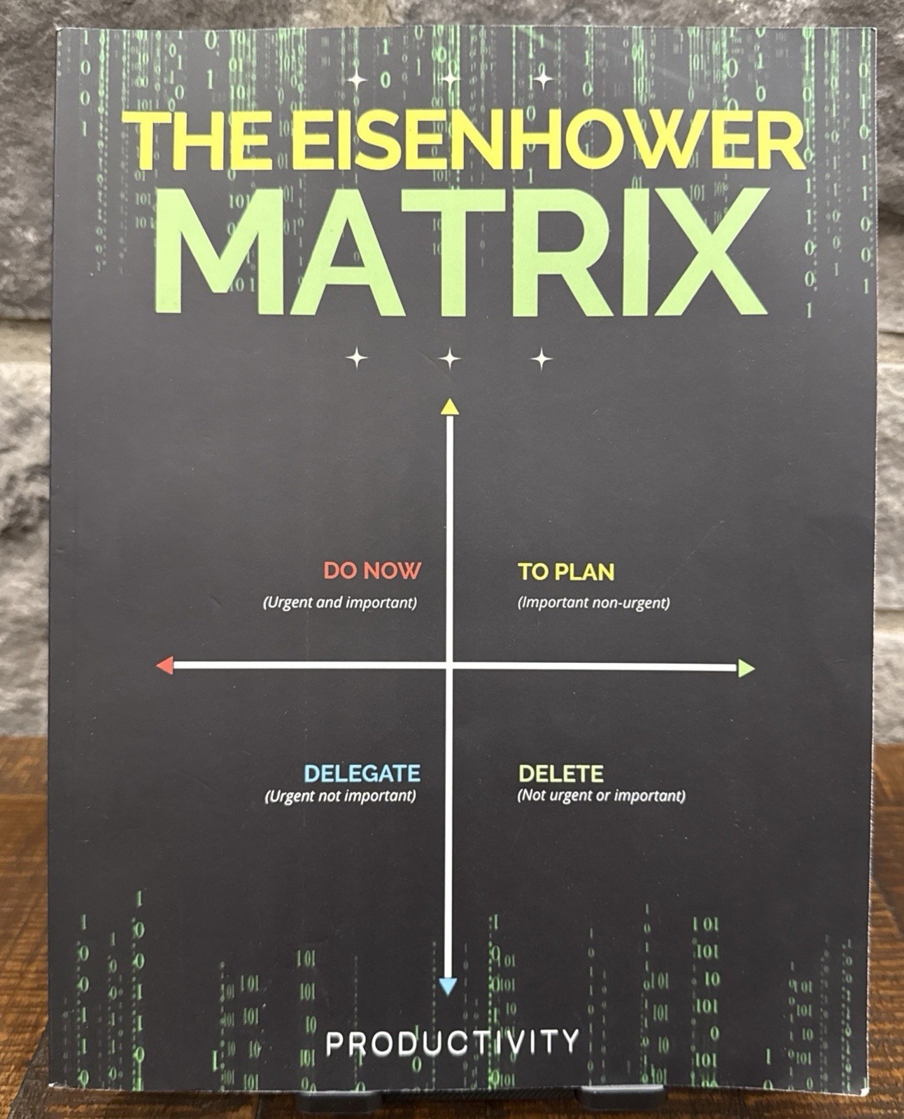 The Eisenhower Matrix: Time & Task Management Productivity Planner