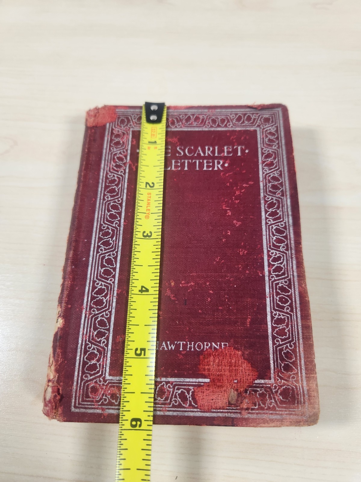 Vintage Scarlet Letter Nathaniel Hawthorne Hardcover Book 2nd ED by ALTEMUS_BK