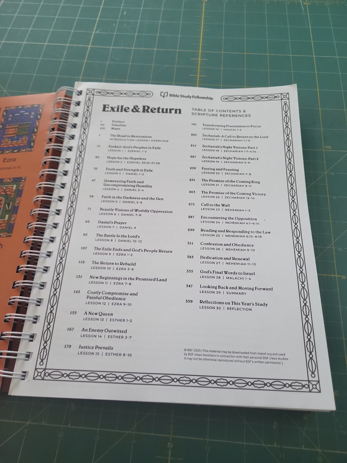 EXILE & RETURN A Time To Build – Bible Study Fellowship