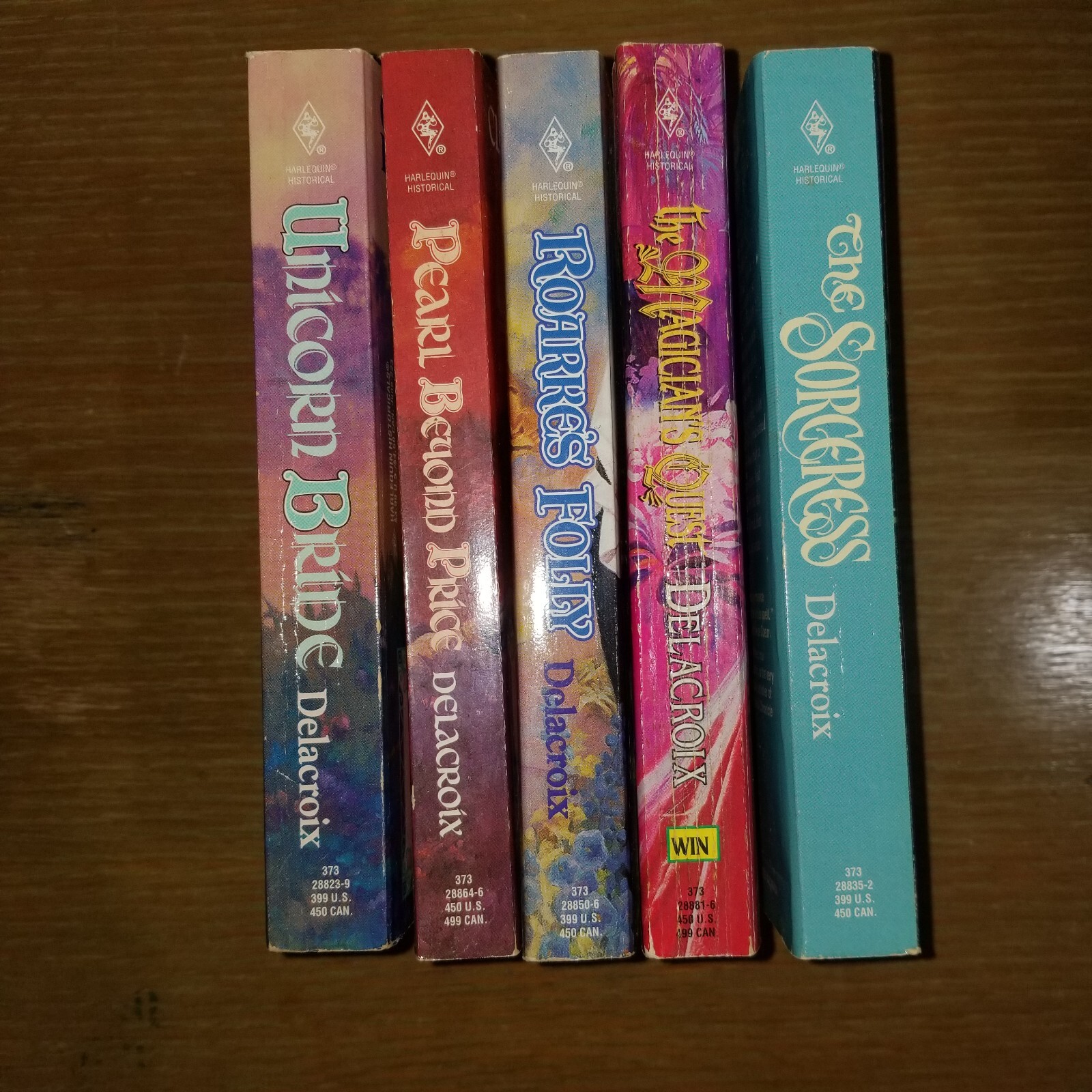 5 Claire Delacroix romance paperbacks