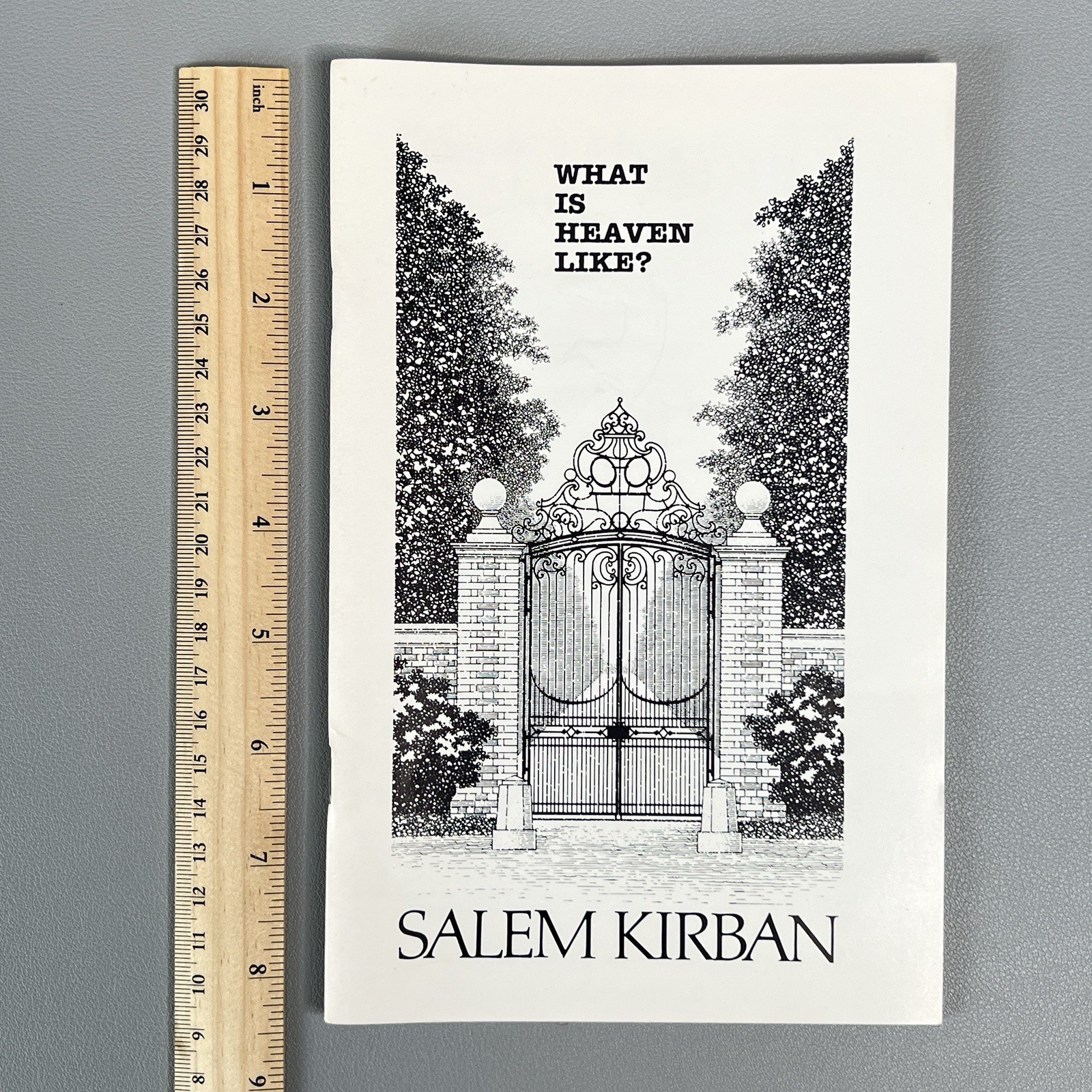 Vintage 1989 Salem Kirban What Is Heaven Like Christian Prophecy Booklet Chart