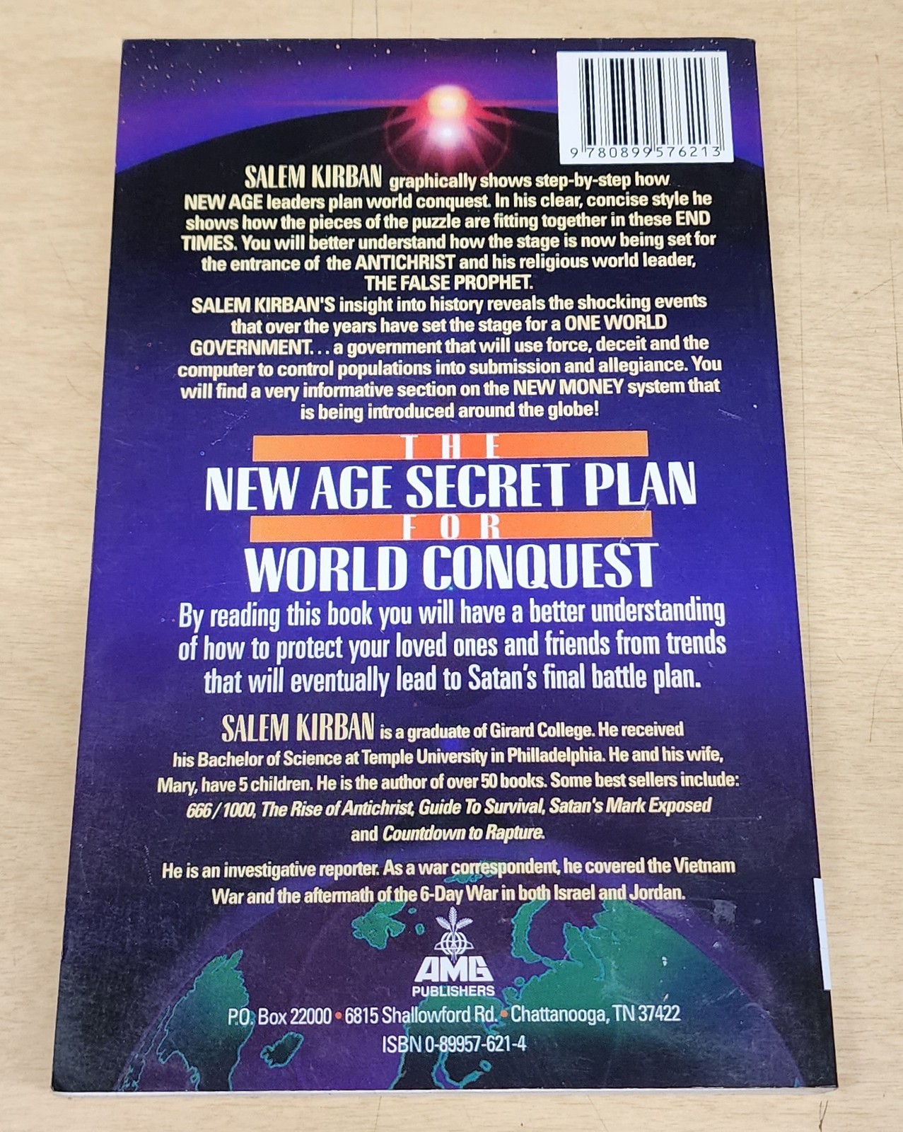 The New Age Secret Plan for World Conquest – Salem Kirban