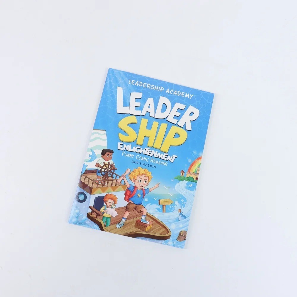 LEADER SHIP ENLIGHTENMENT Comic Book Kids Communication Leadership English