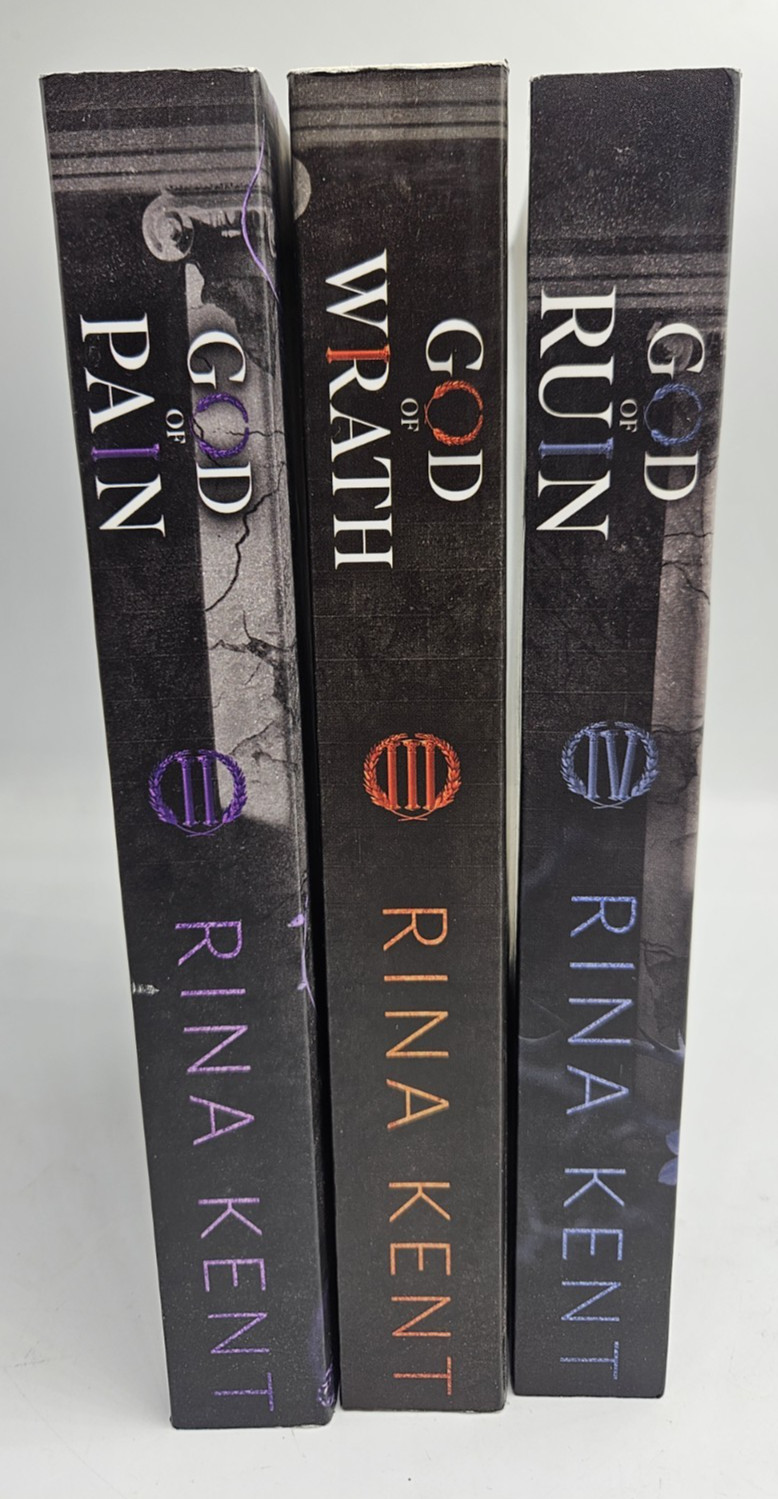 Rina Kent – Legacy of Gods Series Paperback Book 2, 3 & 4 | English USA STOCK