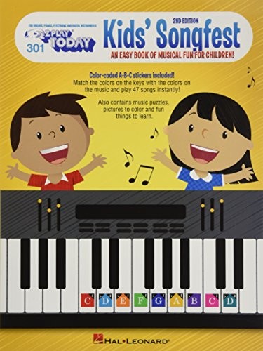 E-Z Play Today Volume 301: Kid’s Songfest – 2nd Edition (E-z … by Various Book