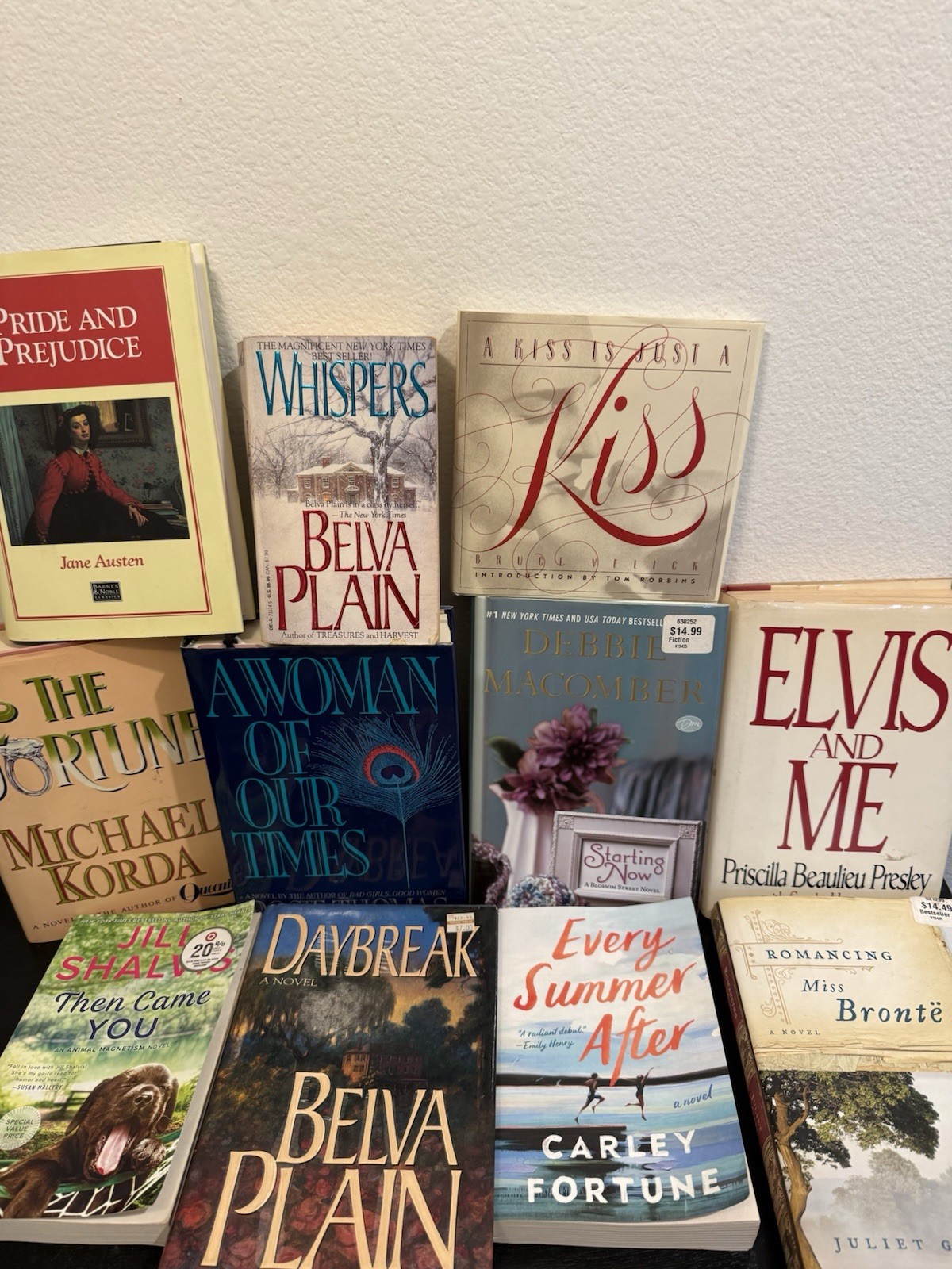 Lot Of 11 Novels Hardcover And Paperback Books Various Authors
