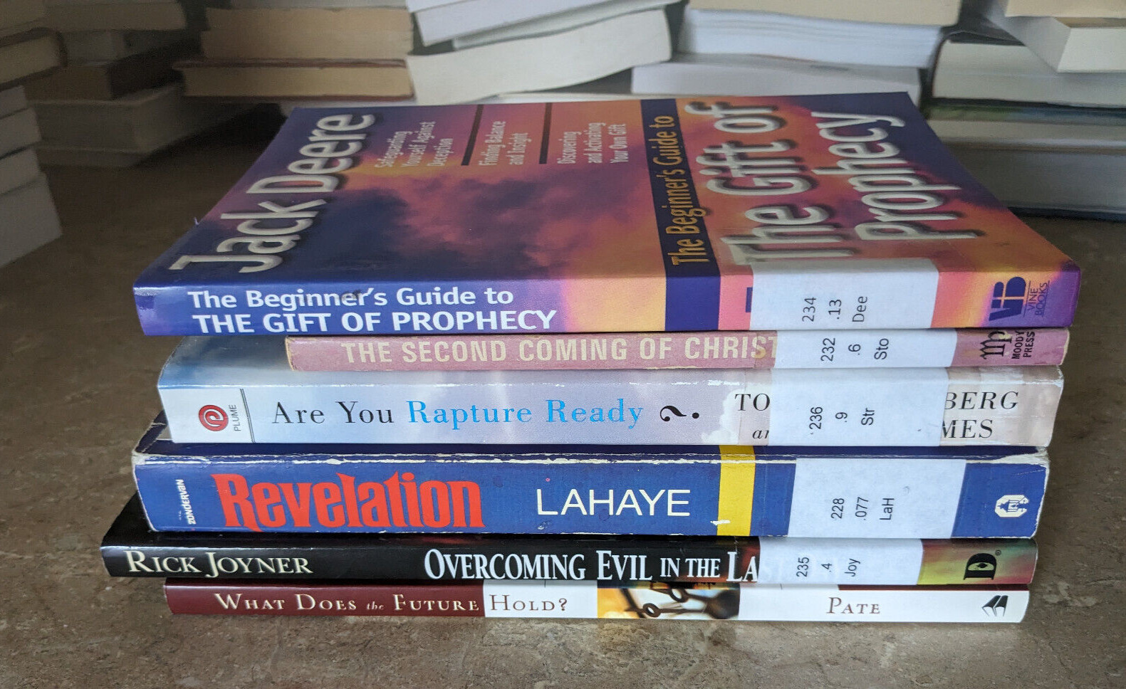 Bible Prophecy Book Lot of 6 – FAST SHIPPING