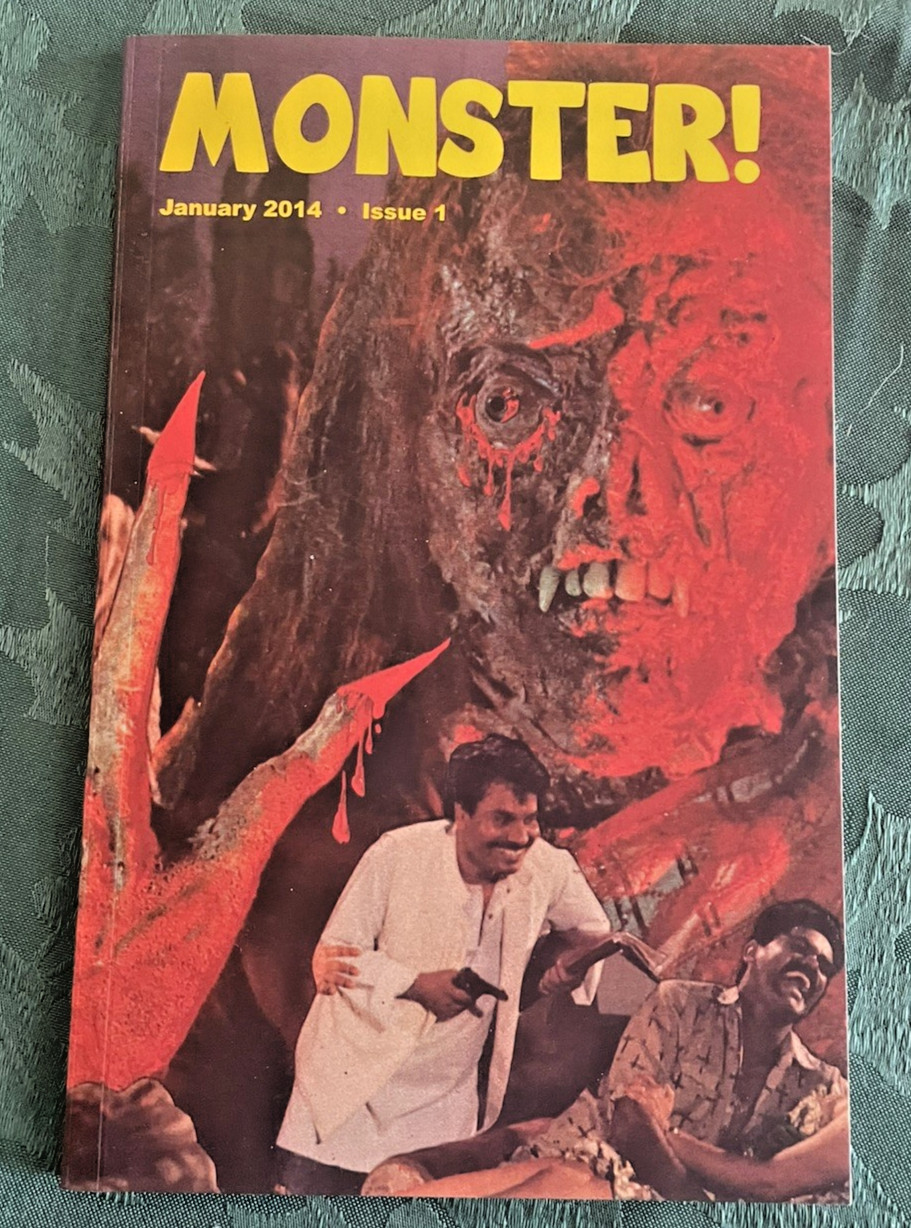 Monster! Issue 1 2014 Obscure Horror Fantasy Fanzine Reviews Columns 47 Pages