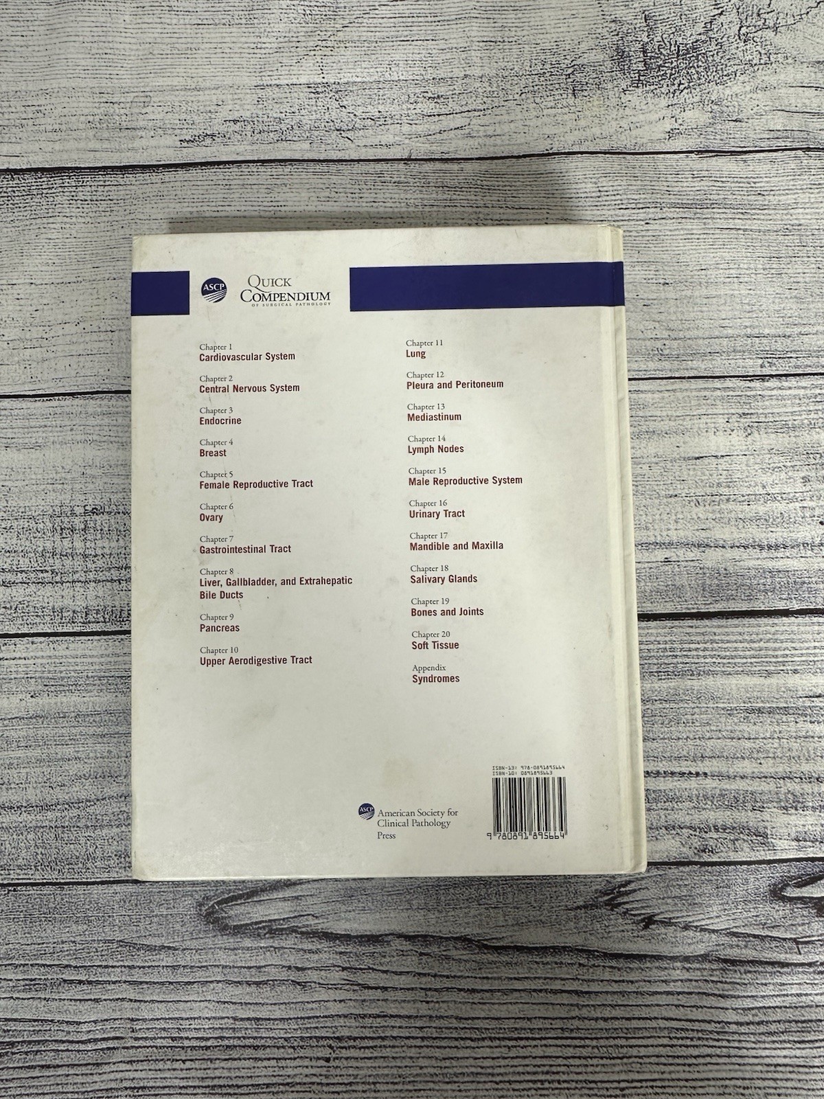 Quick Compendium of Surgical Pathology ASCP Stephen Ramsburgh