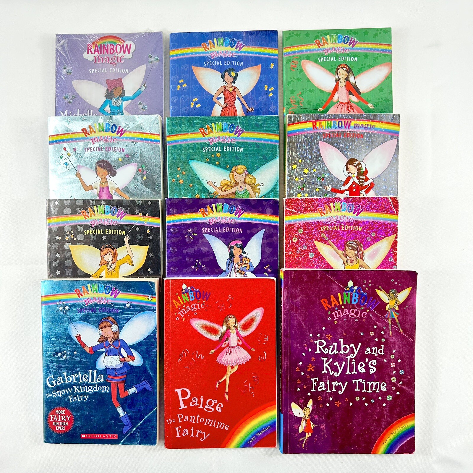 (12) Special Edition Rainbow Magic Scholastic Kids Chapter Books RL 2 Ages 6-9